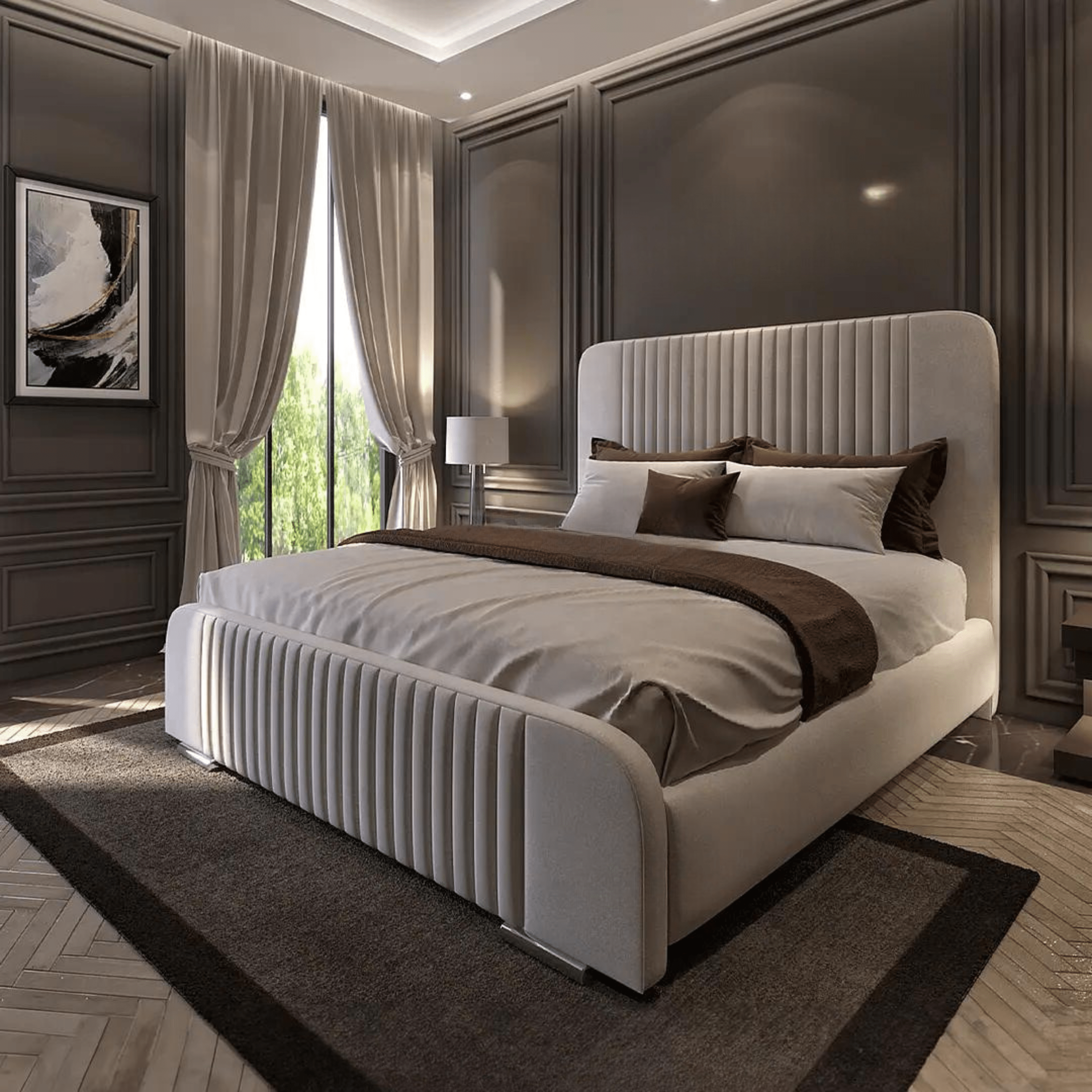 Fabric & Upholstered Beds at Any Bed