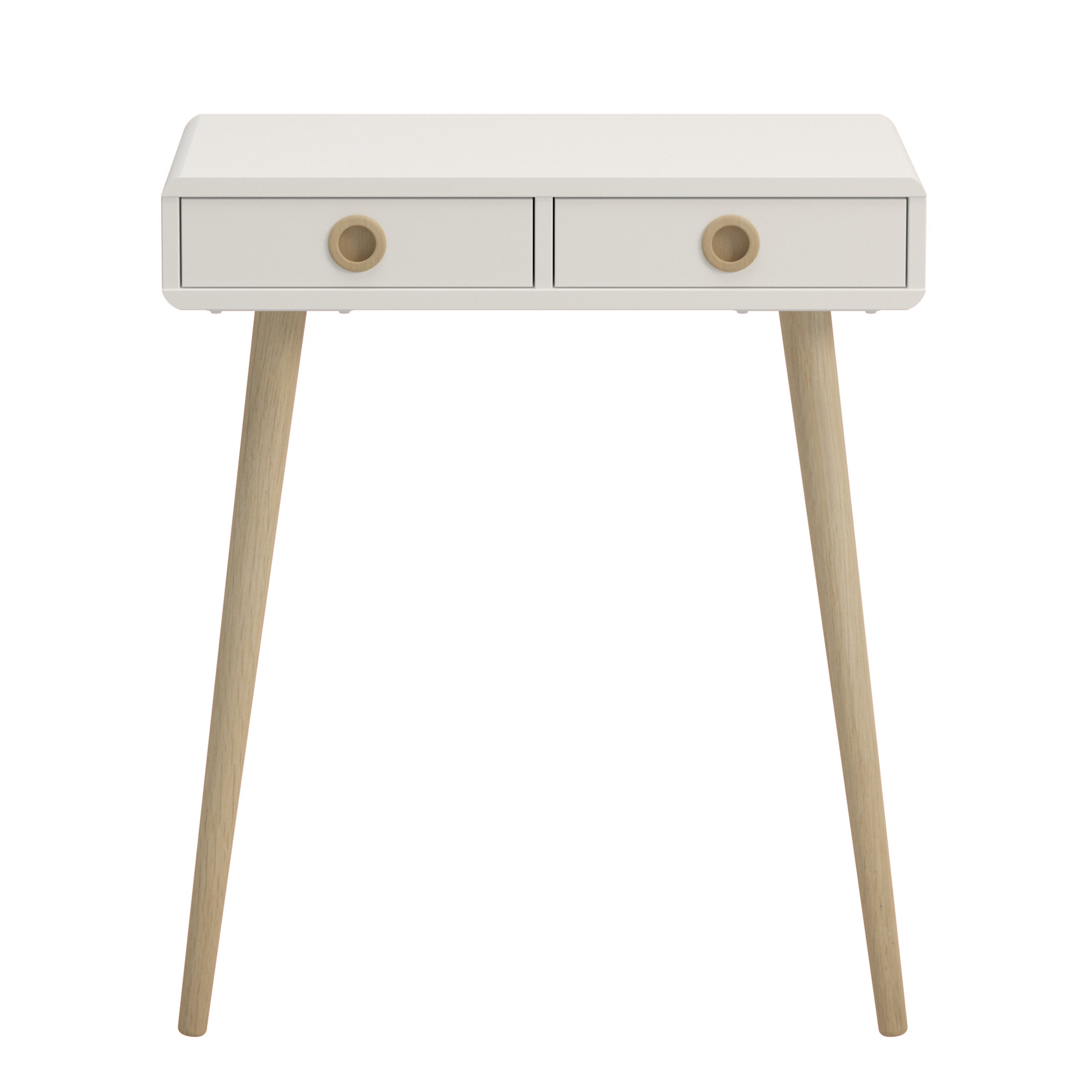 Softline Low Hall Table in Off White – FTG, view 2