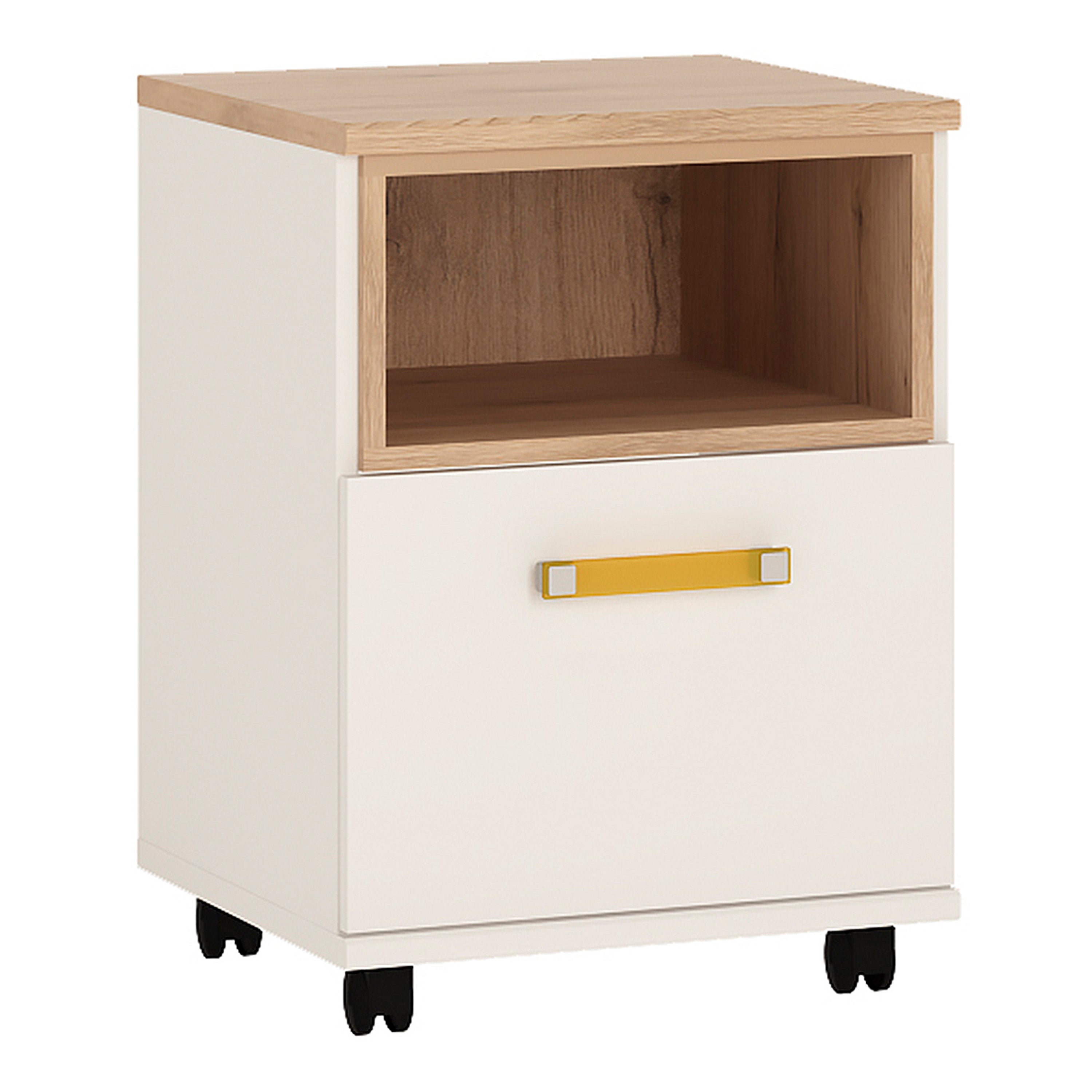 4KIDS 1 Door Desk Mobile with Orange Handles – FTG