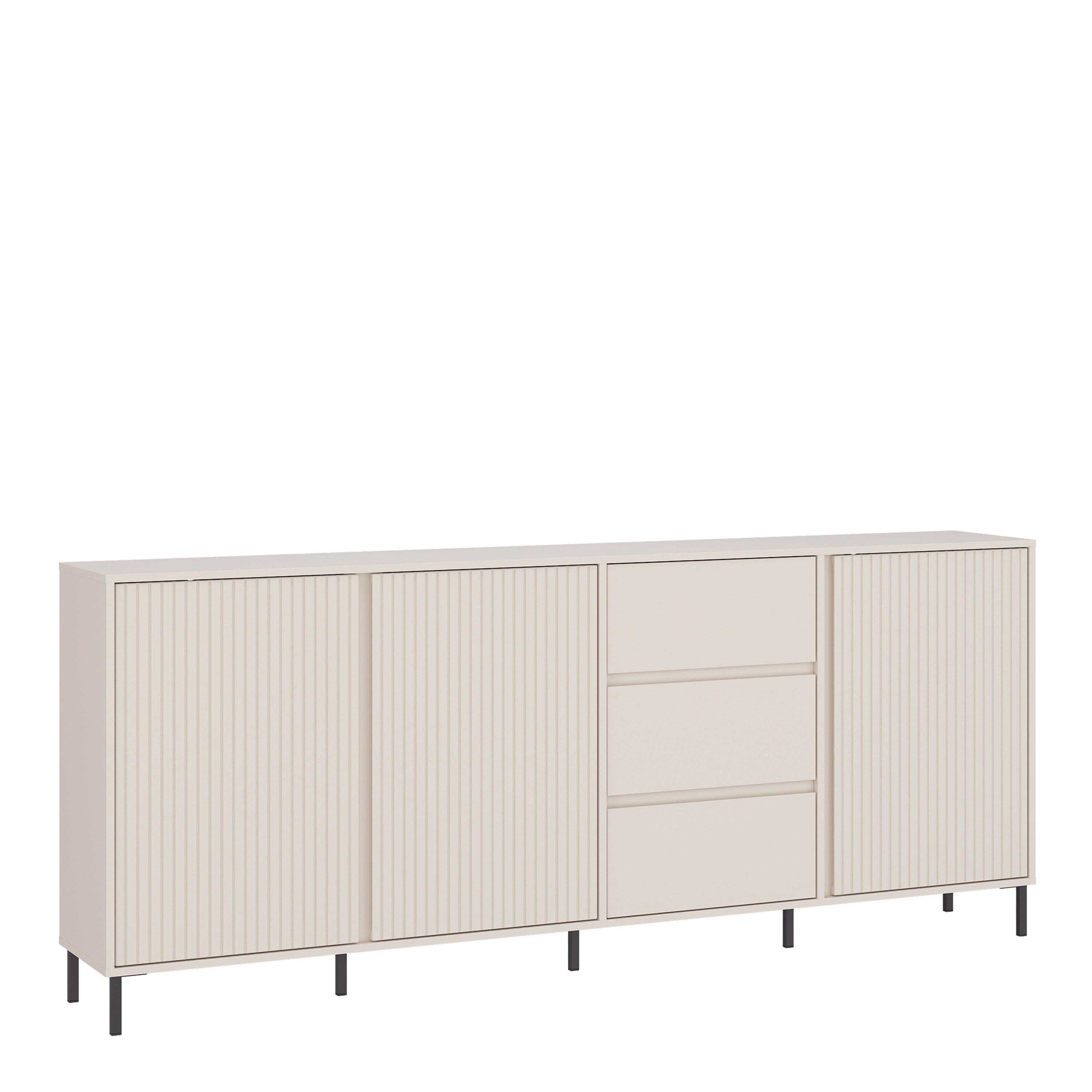 Avenale Sideboard 3 Door 3 Drawer in Cashmere – FTG