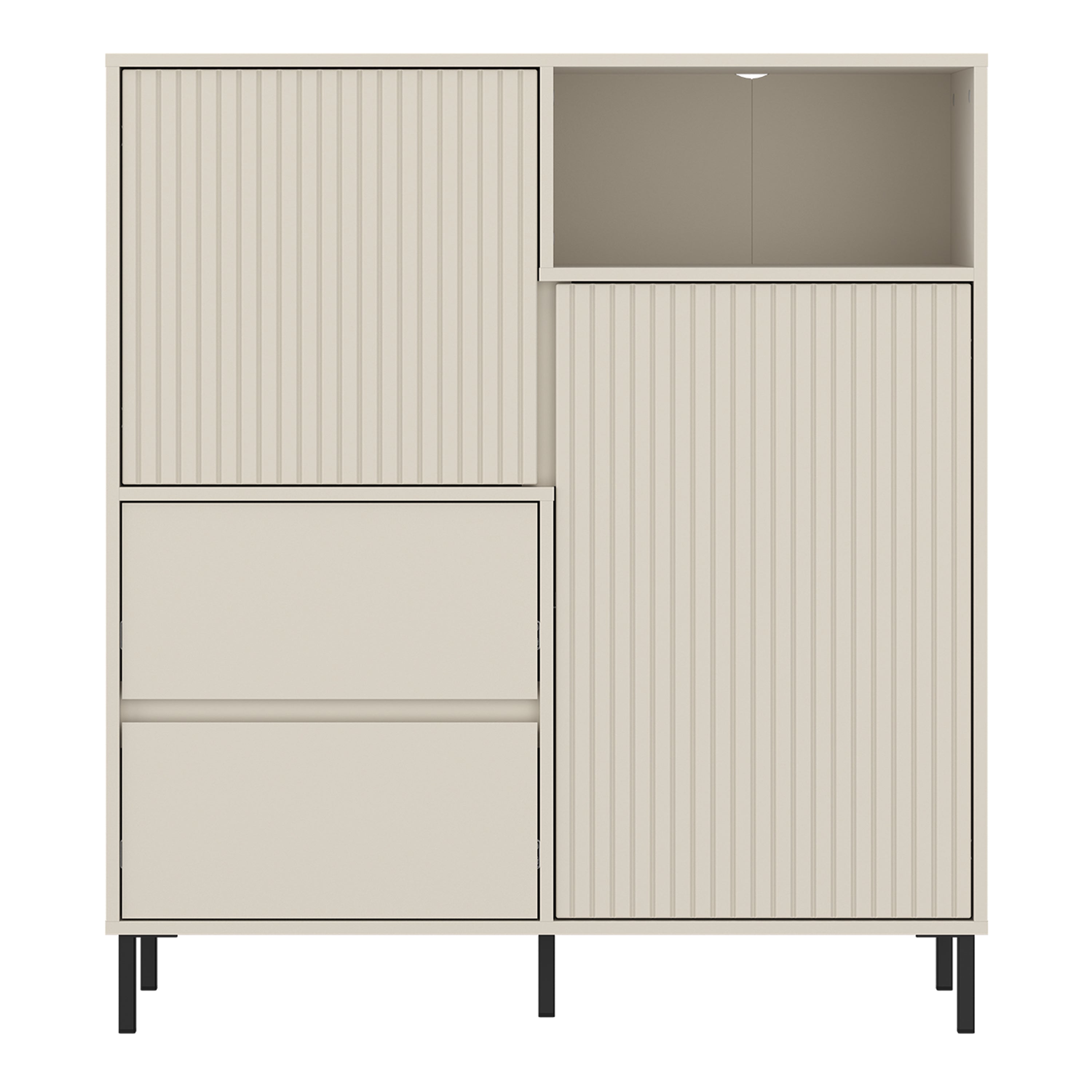 Avenale Sideboard 2 Door 2 Drawer in Cashmere – FTG, view 2
