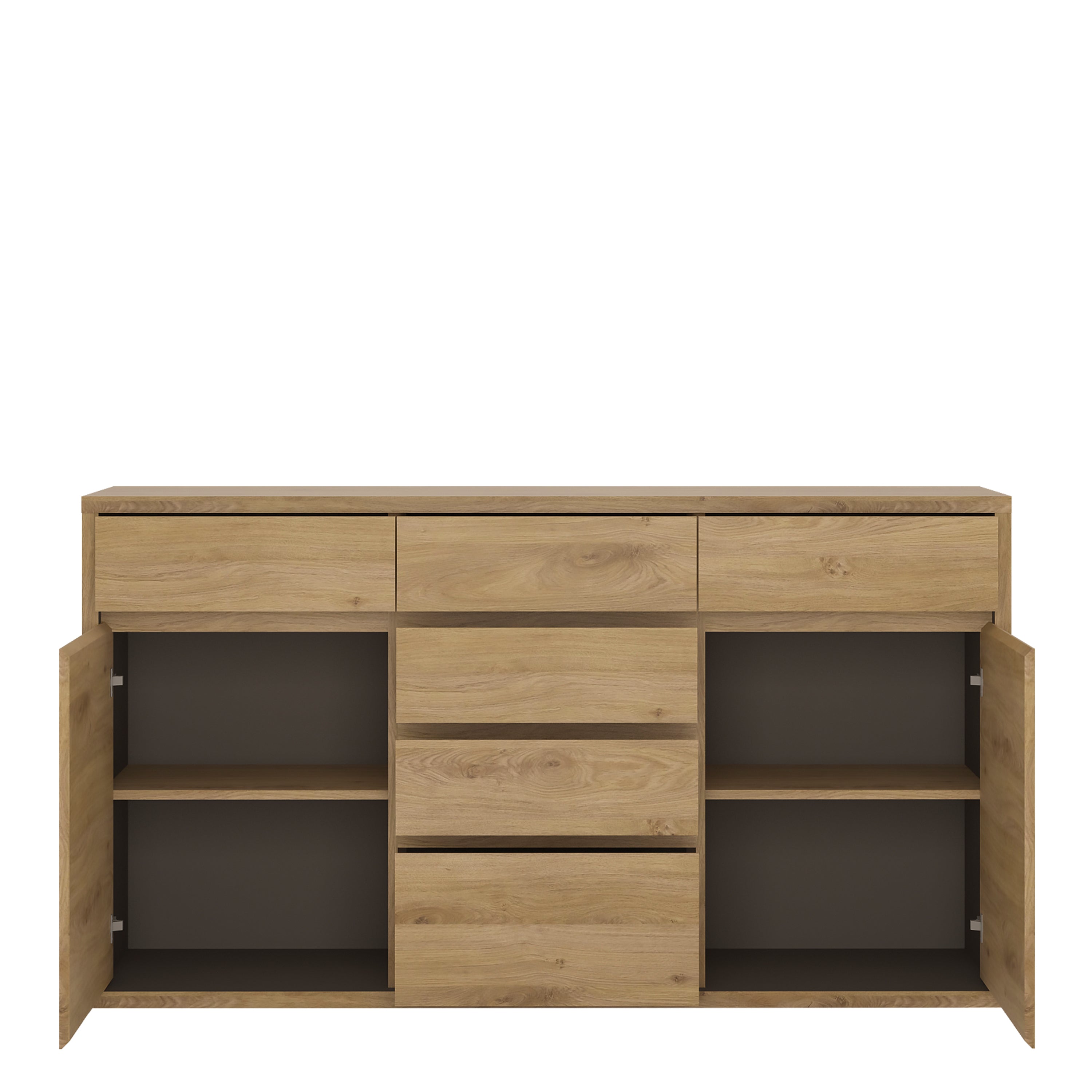 Shetland 2 Door 6 Drawer Chest – FTG, view 3