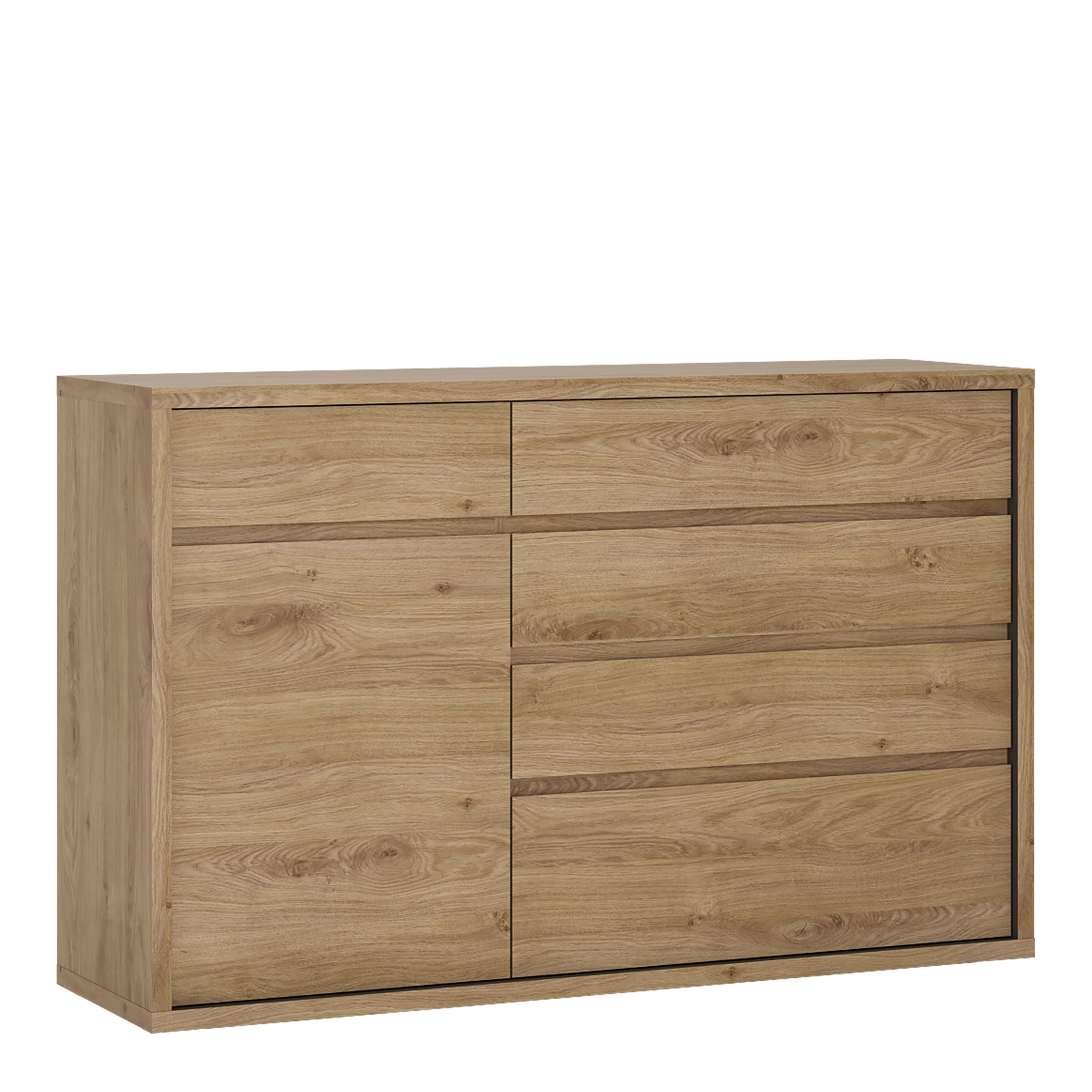 Shetland 1 Door 5 Drawer Cupboard – FTG