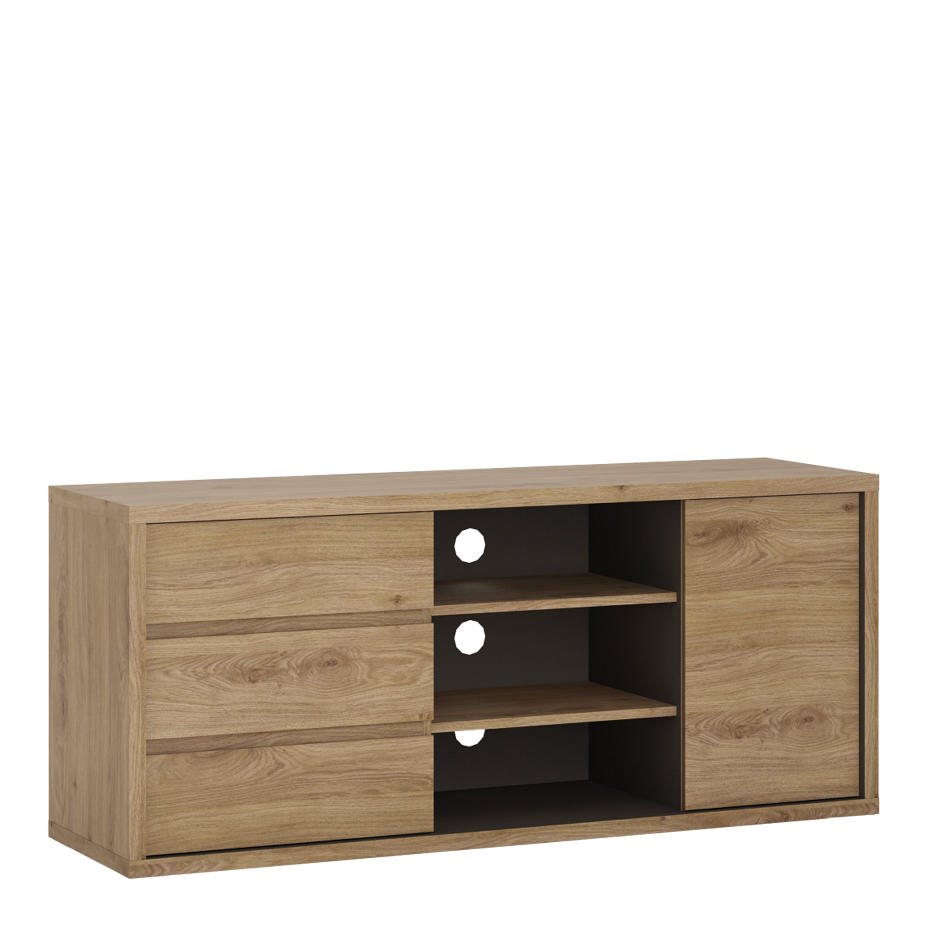 Shetland 1 Door 3 Drawer TV Cabinet – FTG