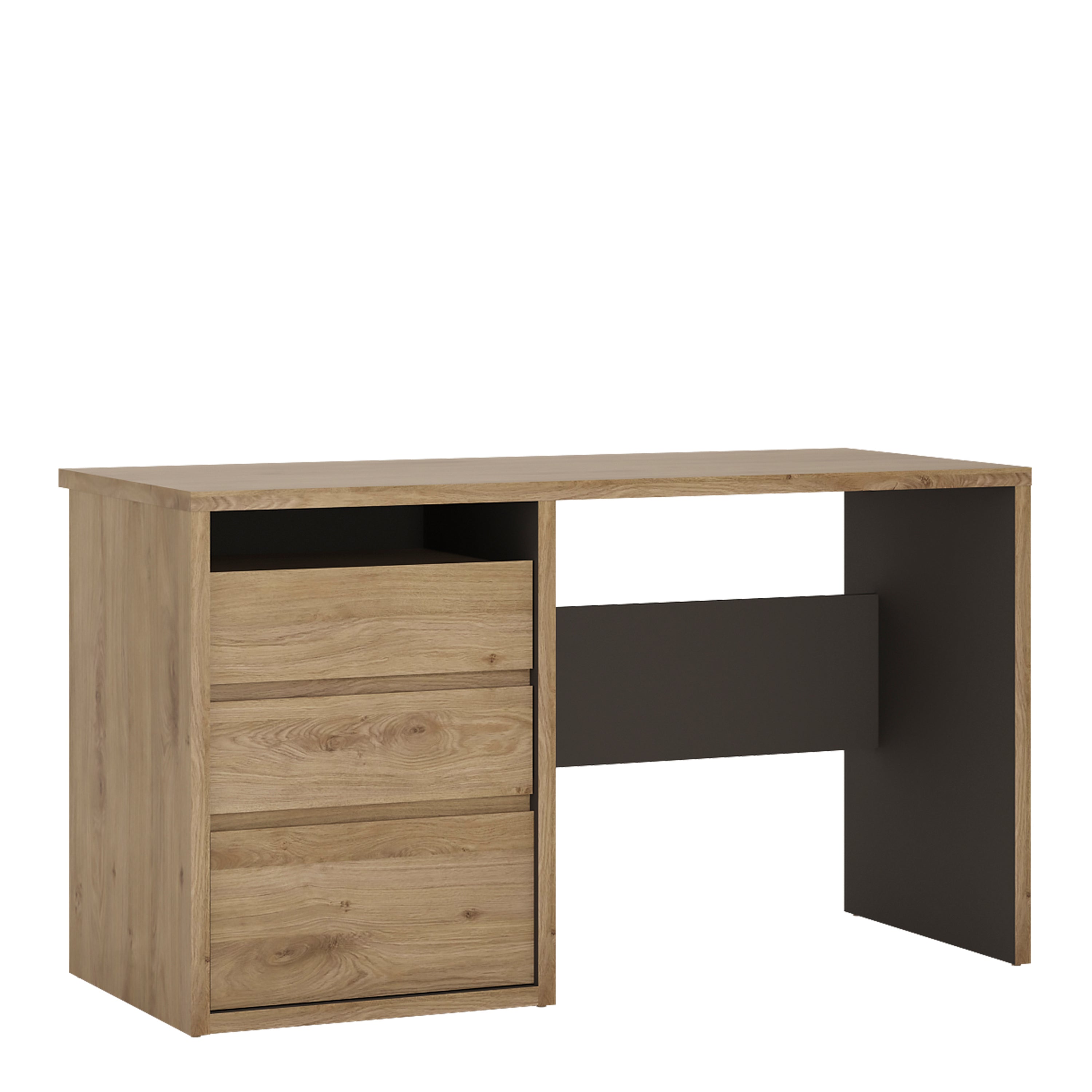 Shetland 3 Drawer Desk – FTG