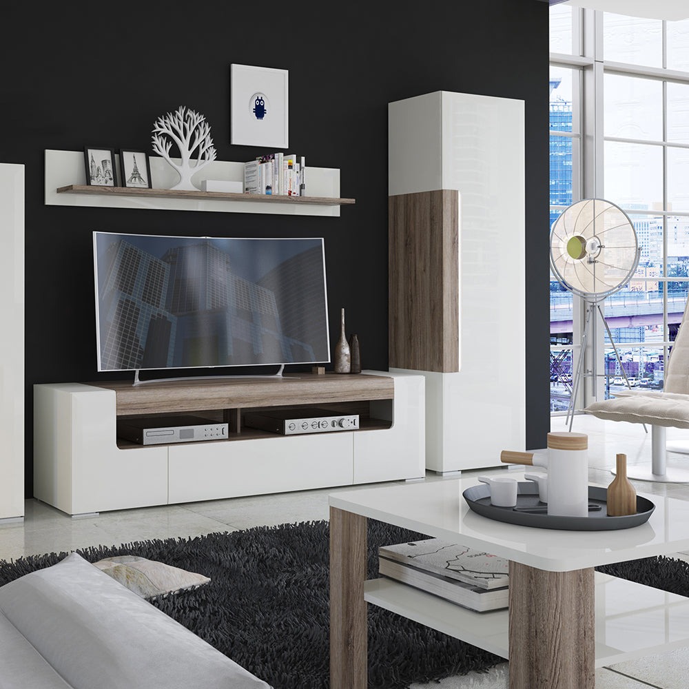 Toronto 140cm wide TV Cabinet – FTG, view 5
