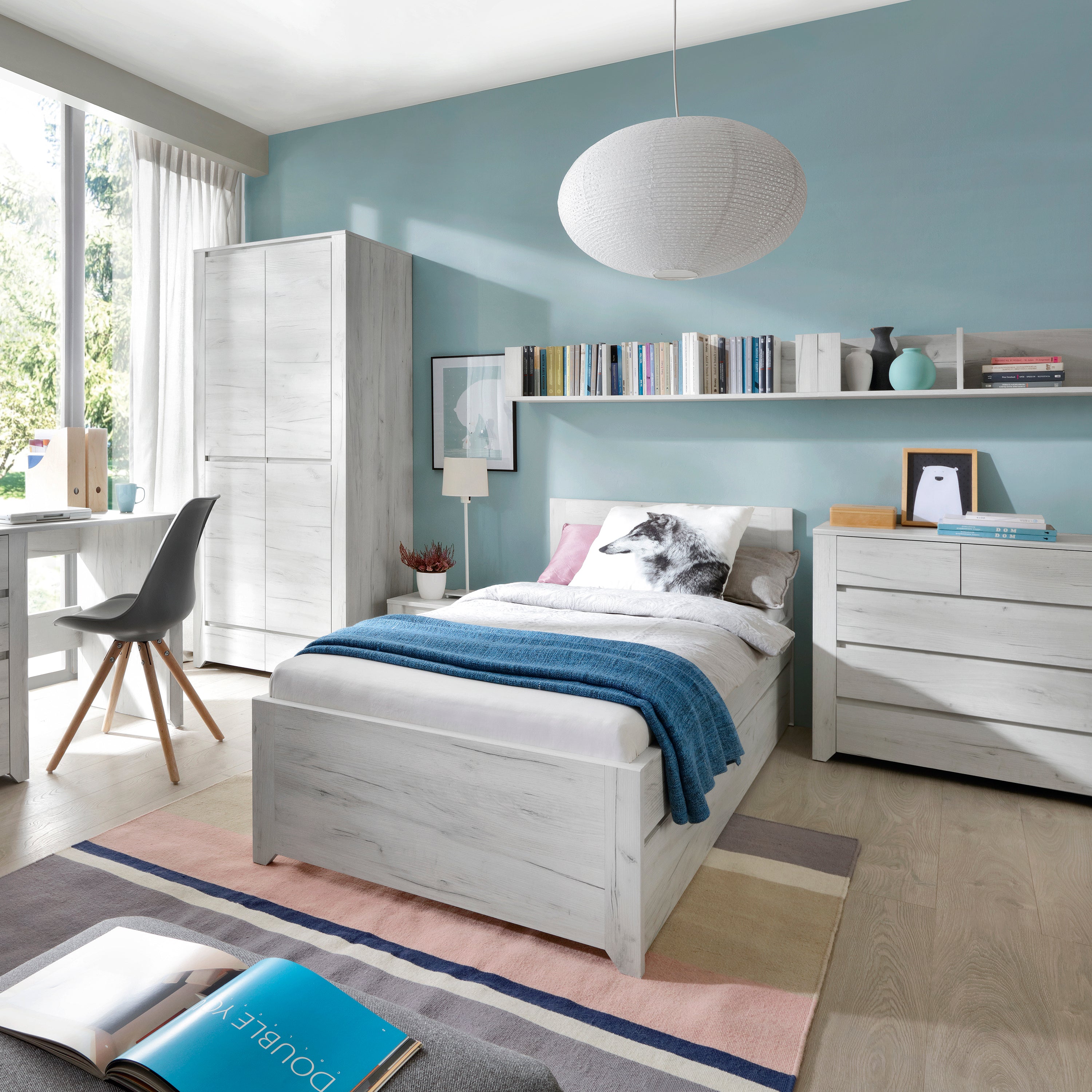 Angel 1 Door 2+3 Drawer Chest – FTG, view 5