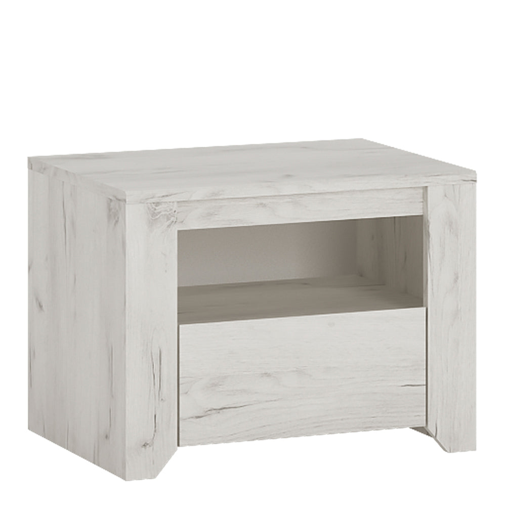 Angel Package - 1 Drawer Bedside Cabinet + 2+3 Chest of Drawers + 2 Door 2 Drawer Fitted Wardrobe – FTG, view 2