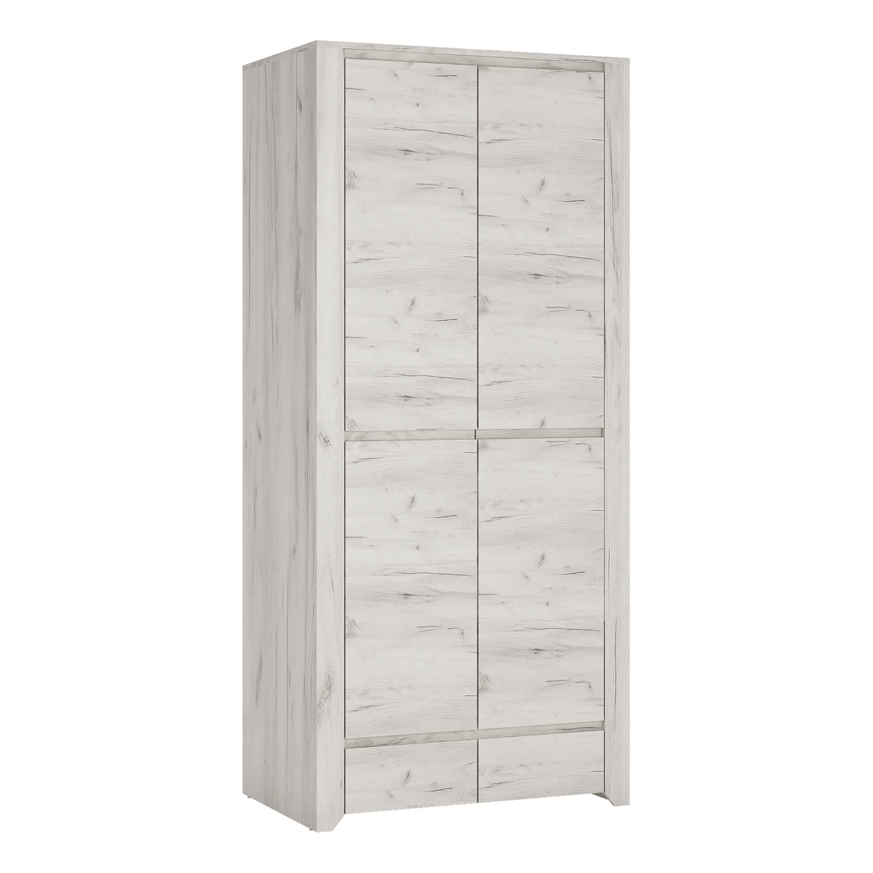 Angel Package - 1 Drawer Bedside Cabinet + 2+3 Chest of Drawers + 2 Door 2 Drawer Fitted Wardrobe – FTG, view 8