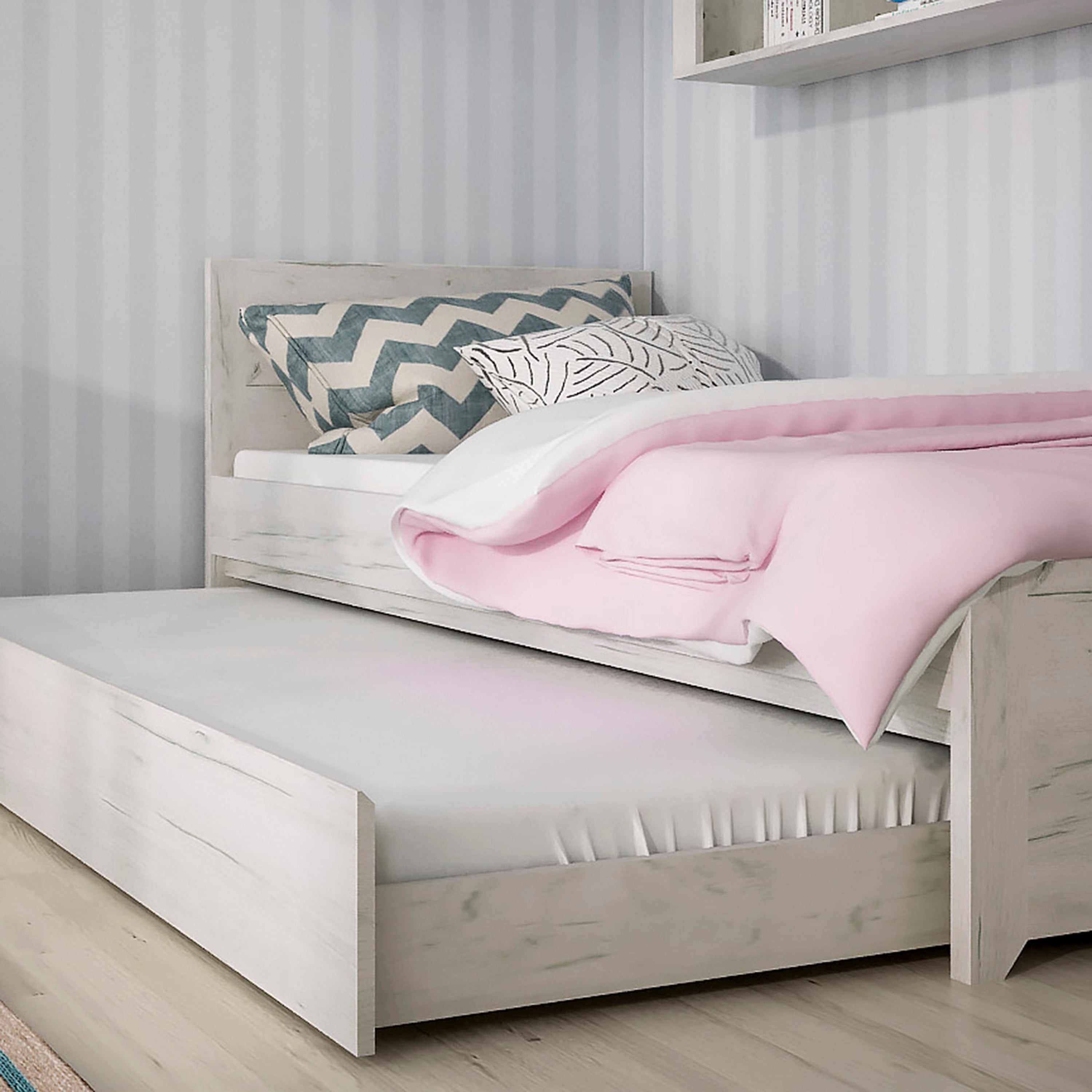 Angel Single Bed with Underbed Drawer (Inc Slats) – FTG, view 6