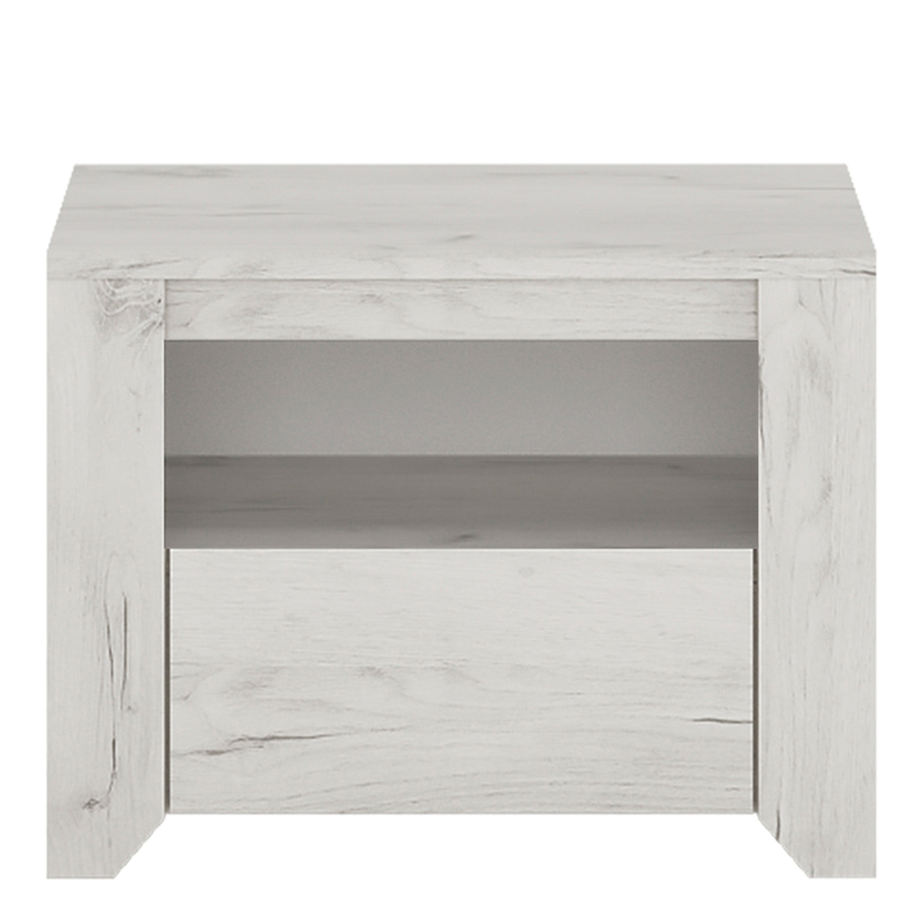 Angel 1 Drawer Bedside Cabinet – FTG, view 2