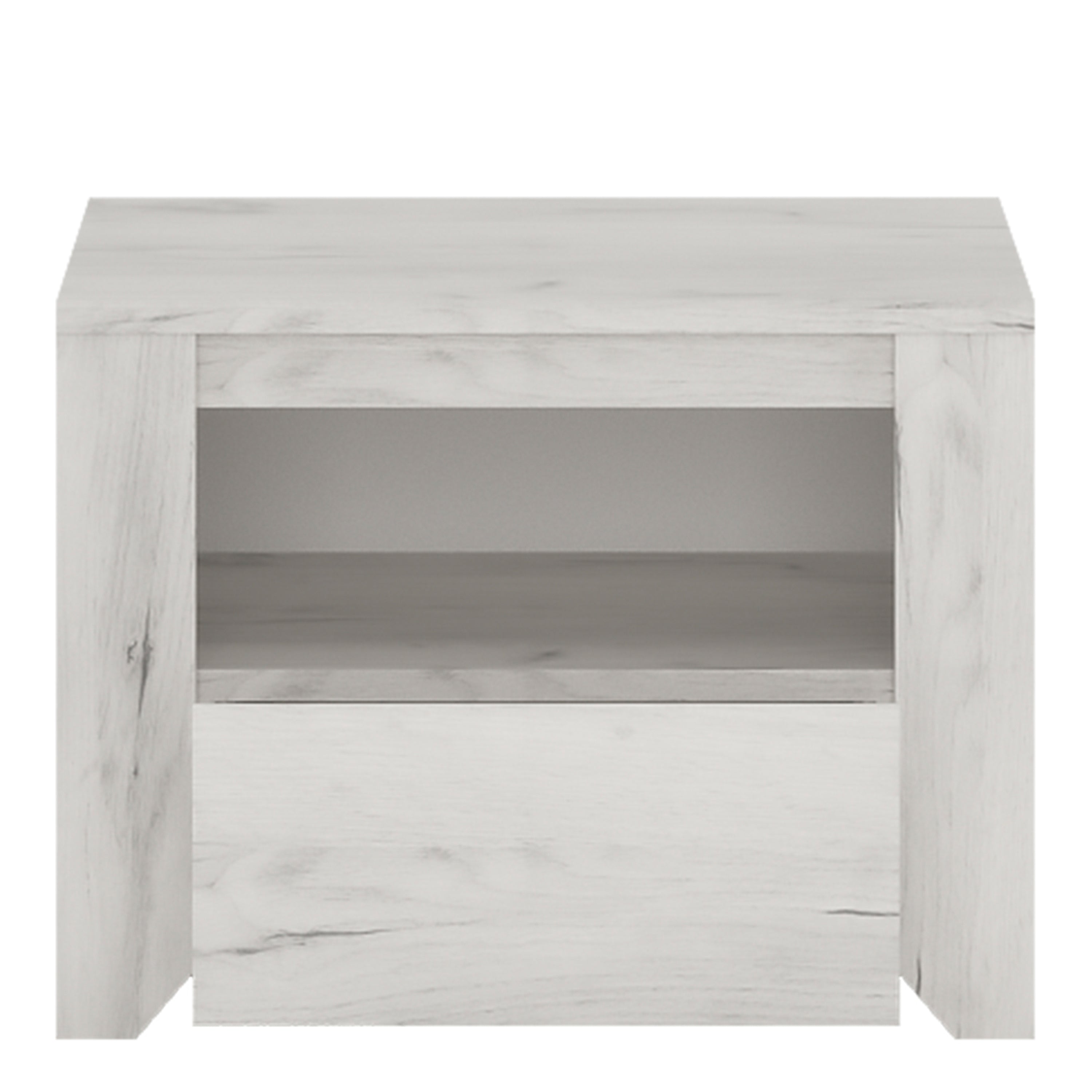 Angel 1 Drawer Bedside Cabinet – FTG, view 3