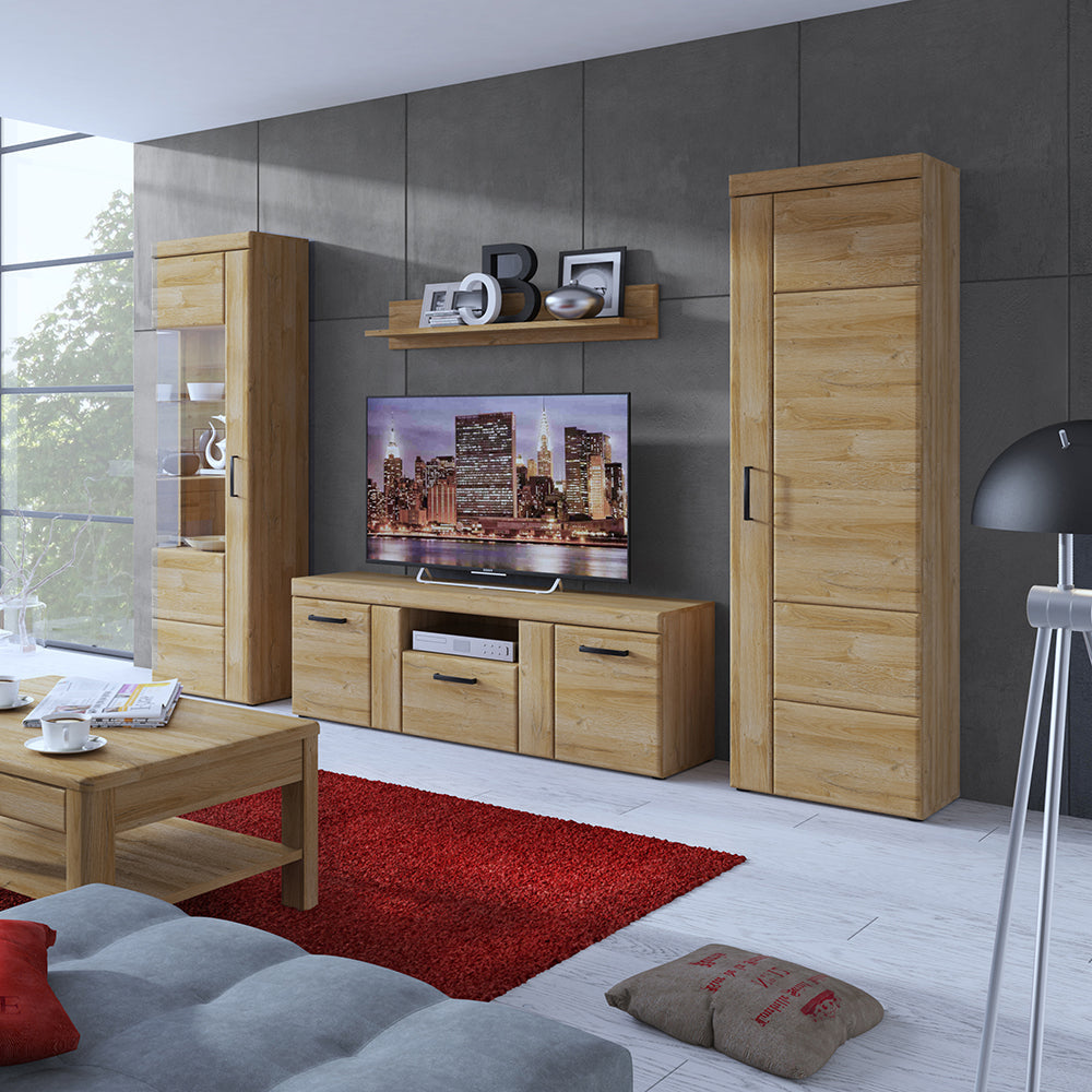 Cortina Tall Cupboard (RH) in Grandson Oak – FTG, view 3