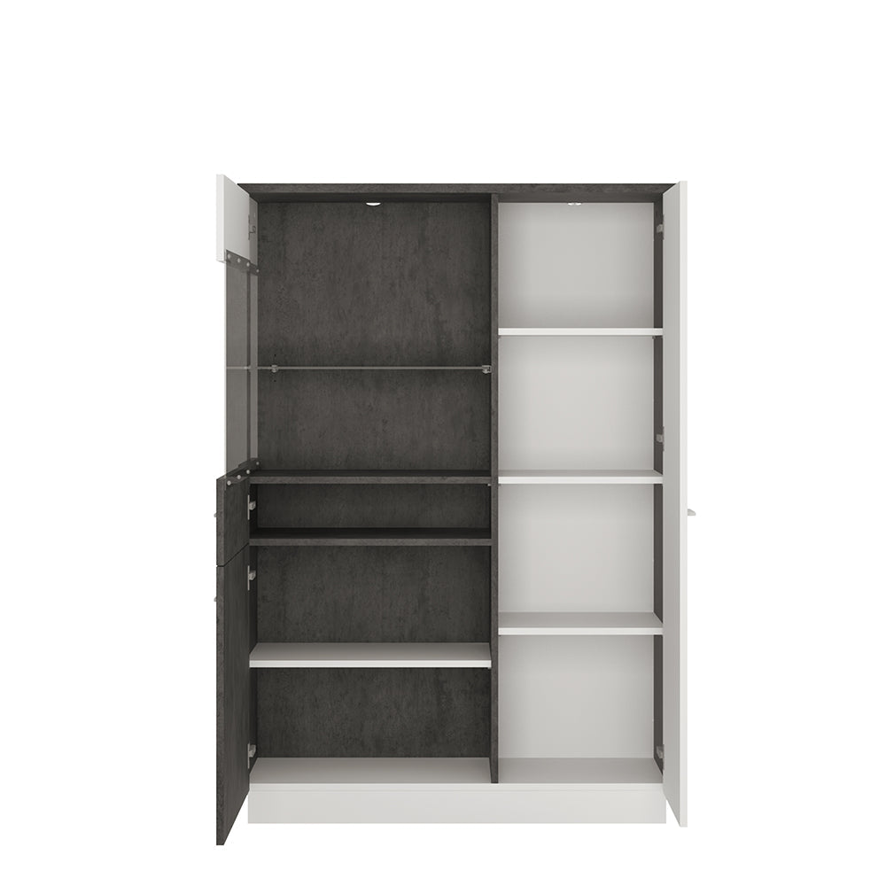 Zingaro Low Display Cabinet (LH) – FTG, view 2