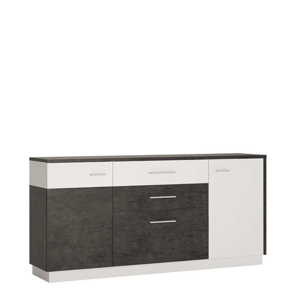 Zingaro 2 Door 2 Drawer 1 Compartment Sideboard – FTG