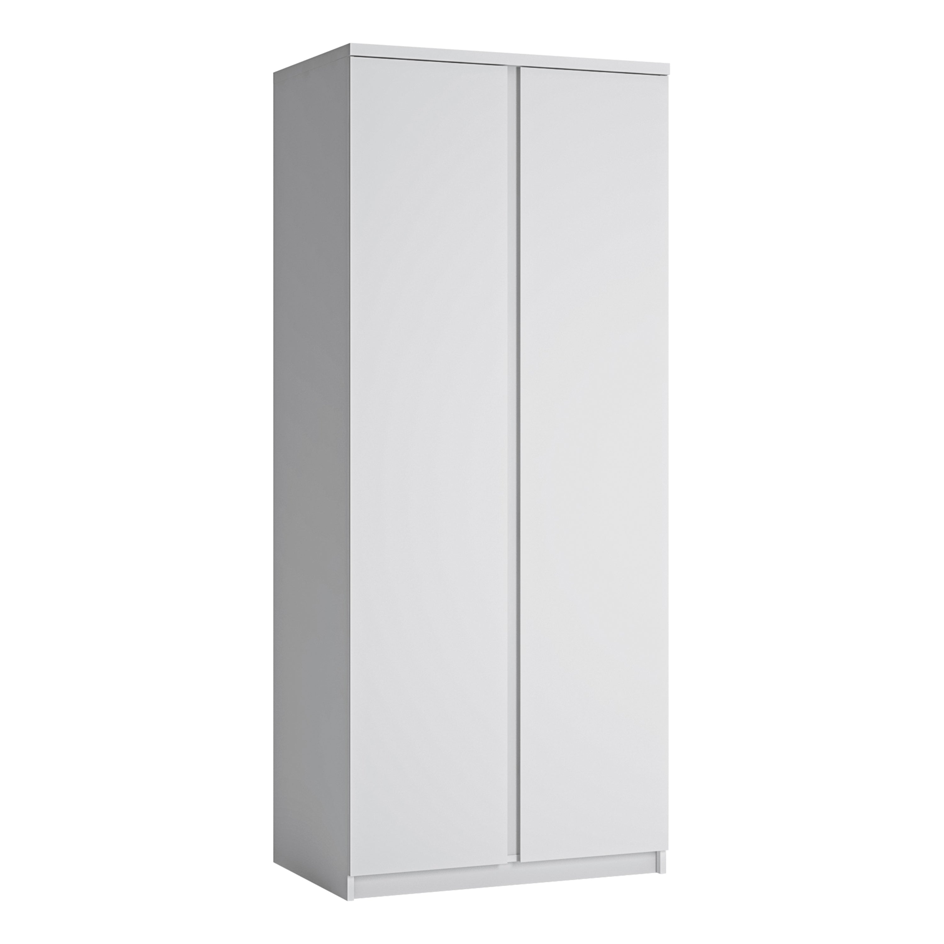 Fribo 2 Door Wardrobe in White – FTG