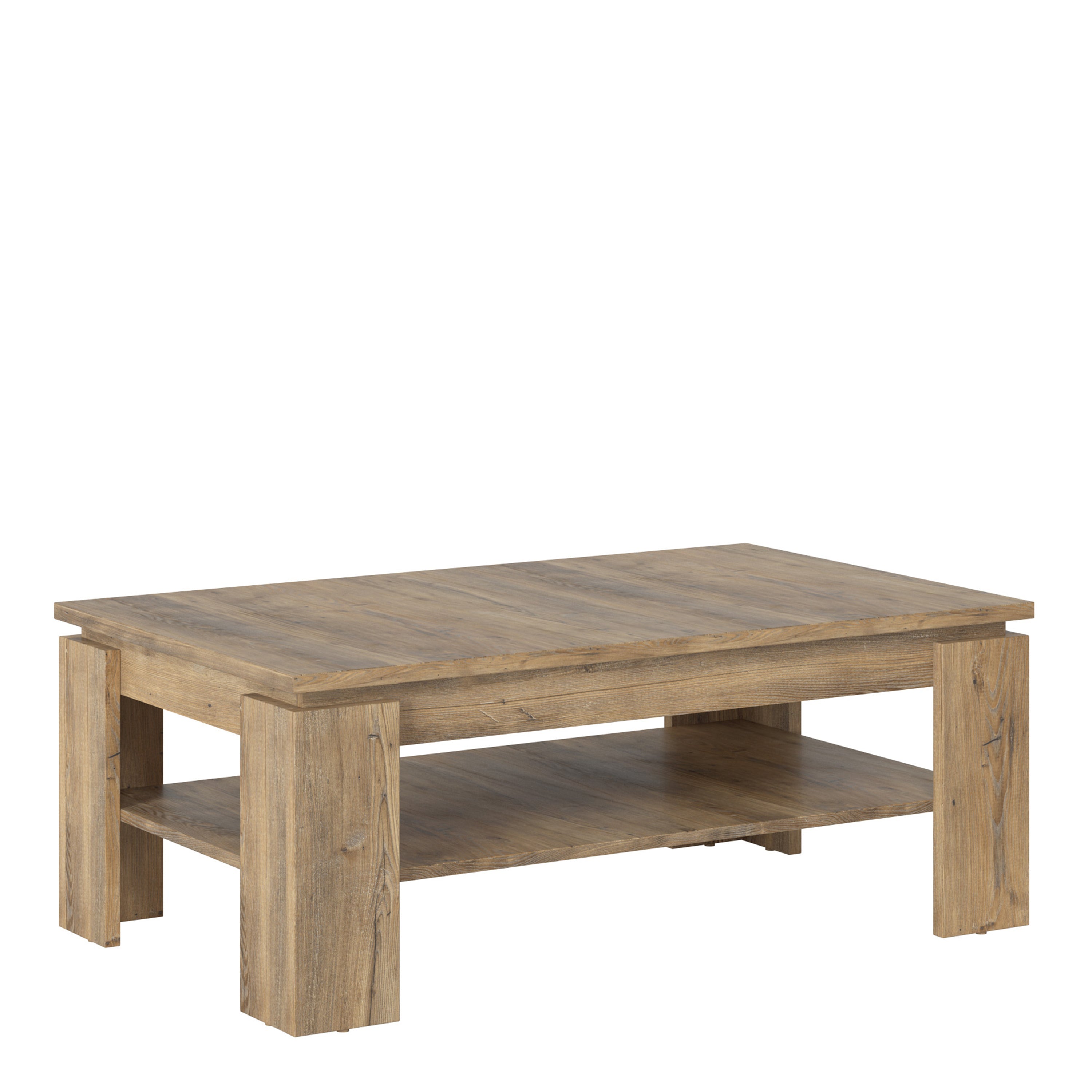 Rapallo Large Coffee Table in Chestnut and Matera Grey – FTG