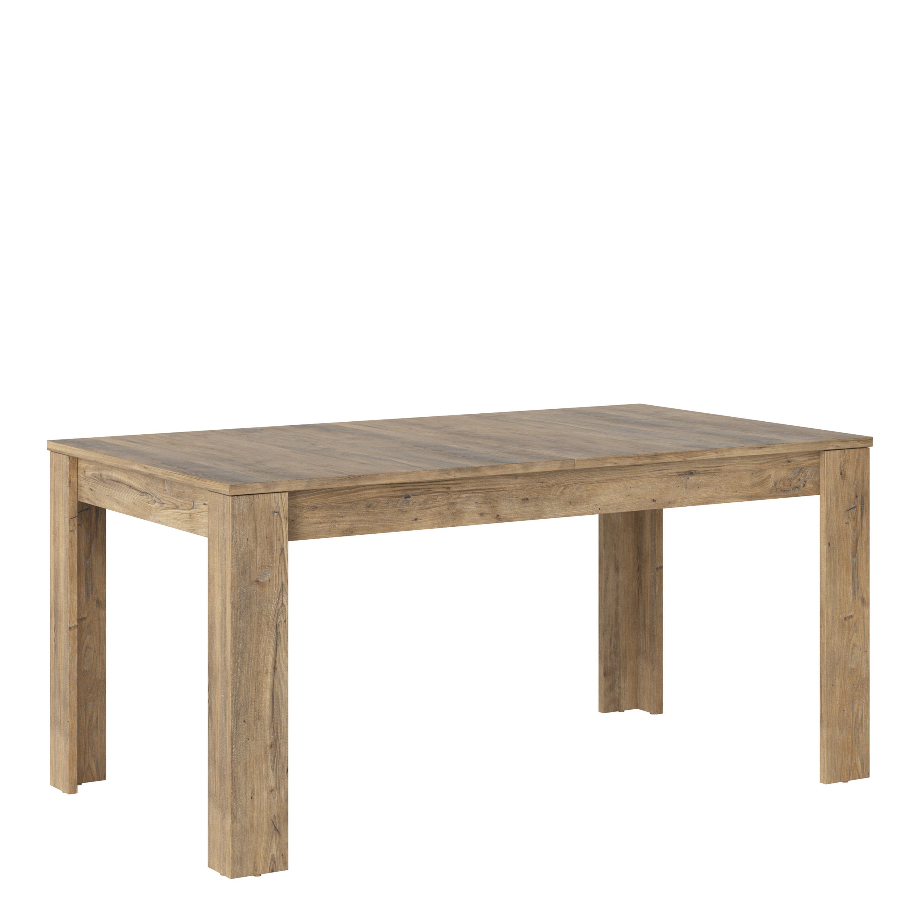 Rapallo Extending Dining Table 160-200cm in Chestnut and Matera Grey – FTG