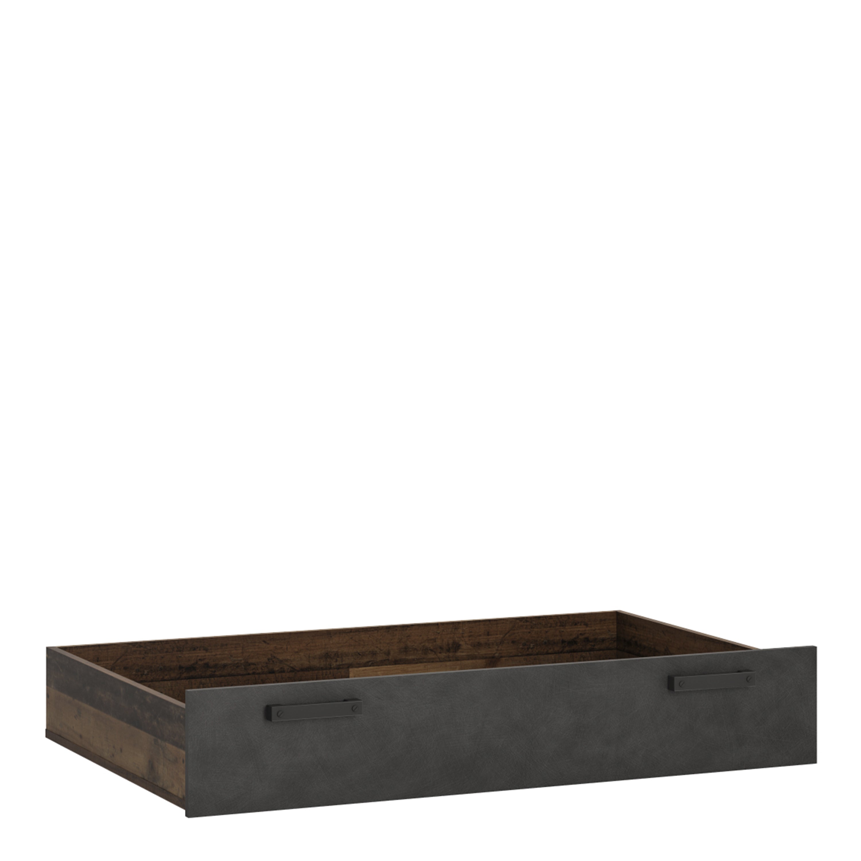 Brooklyn Underbed Drawer in Walnut and Dark Matera Grey – FTG