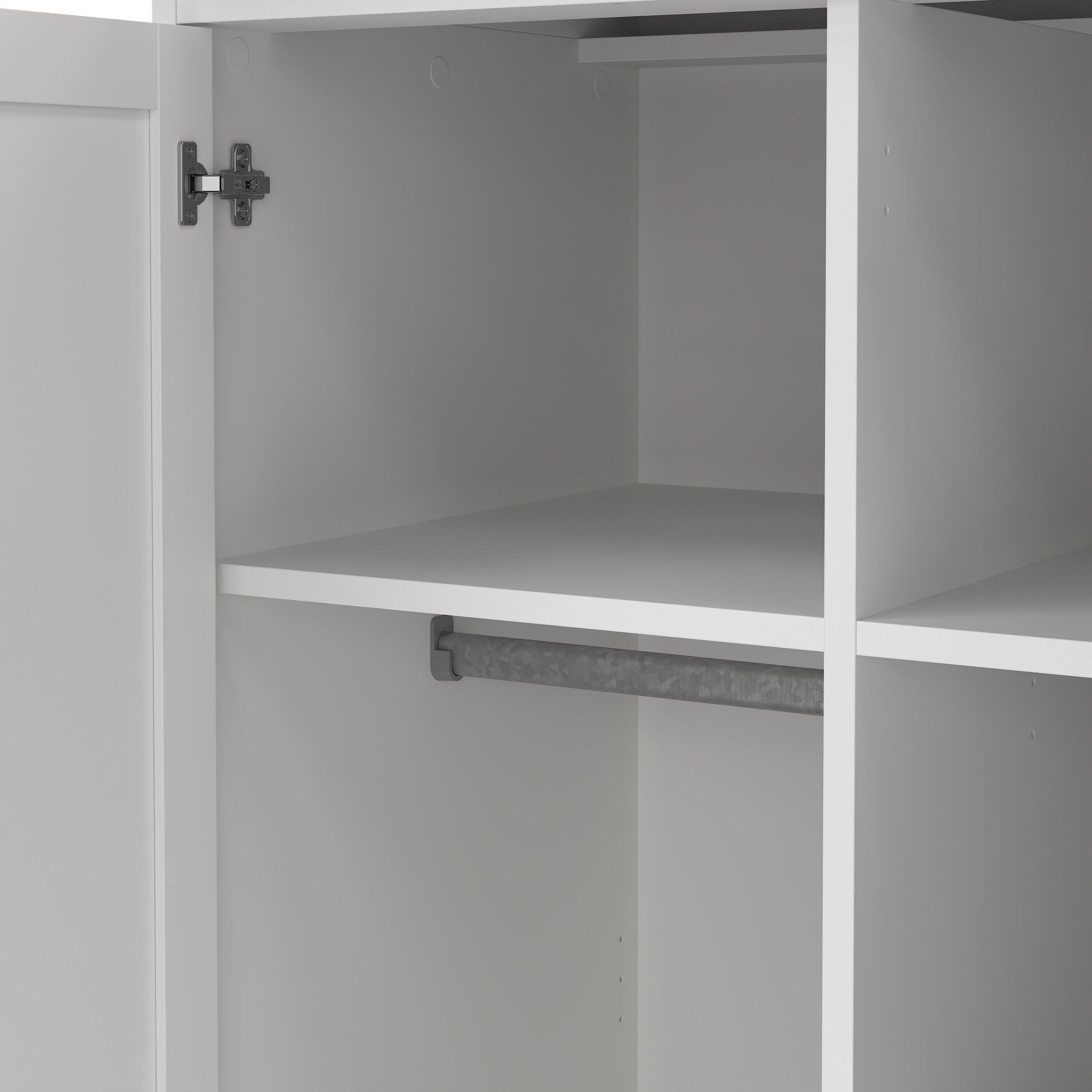 Paris Bedside 2 Drawers in Matt Grey – FTG, view 10