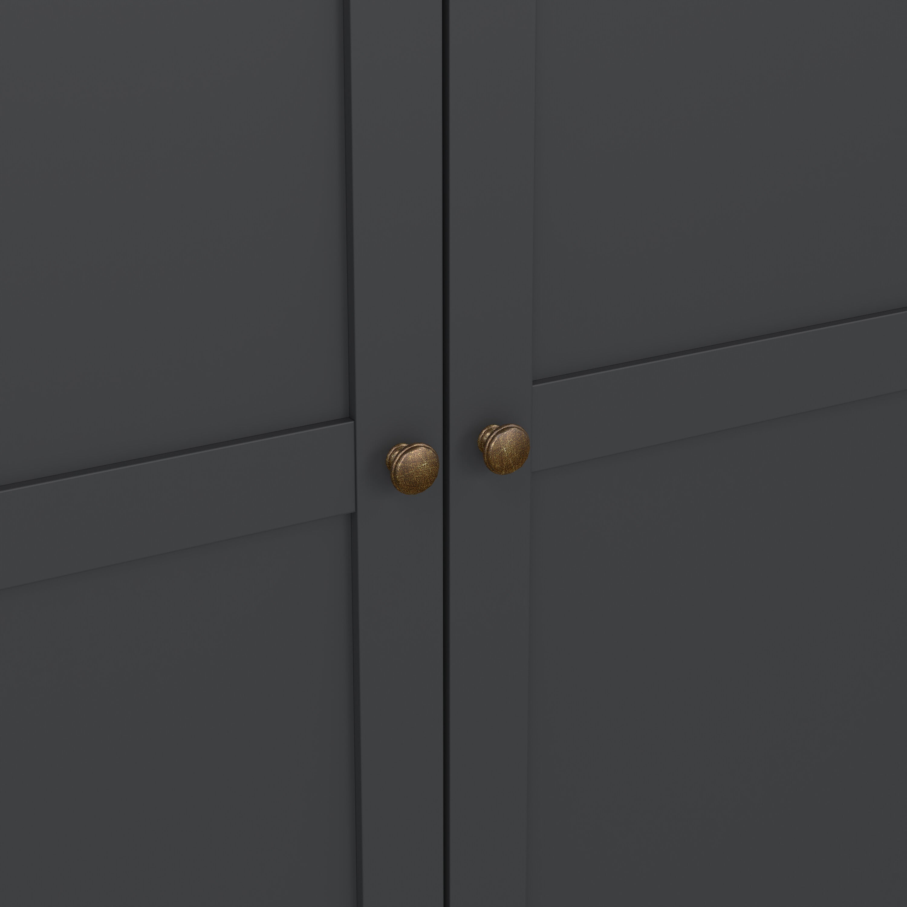 Paris Chest of 4 Drawers in Matt Grey – FTG, view 10
