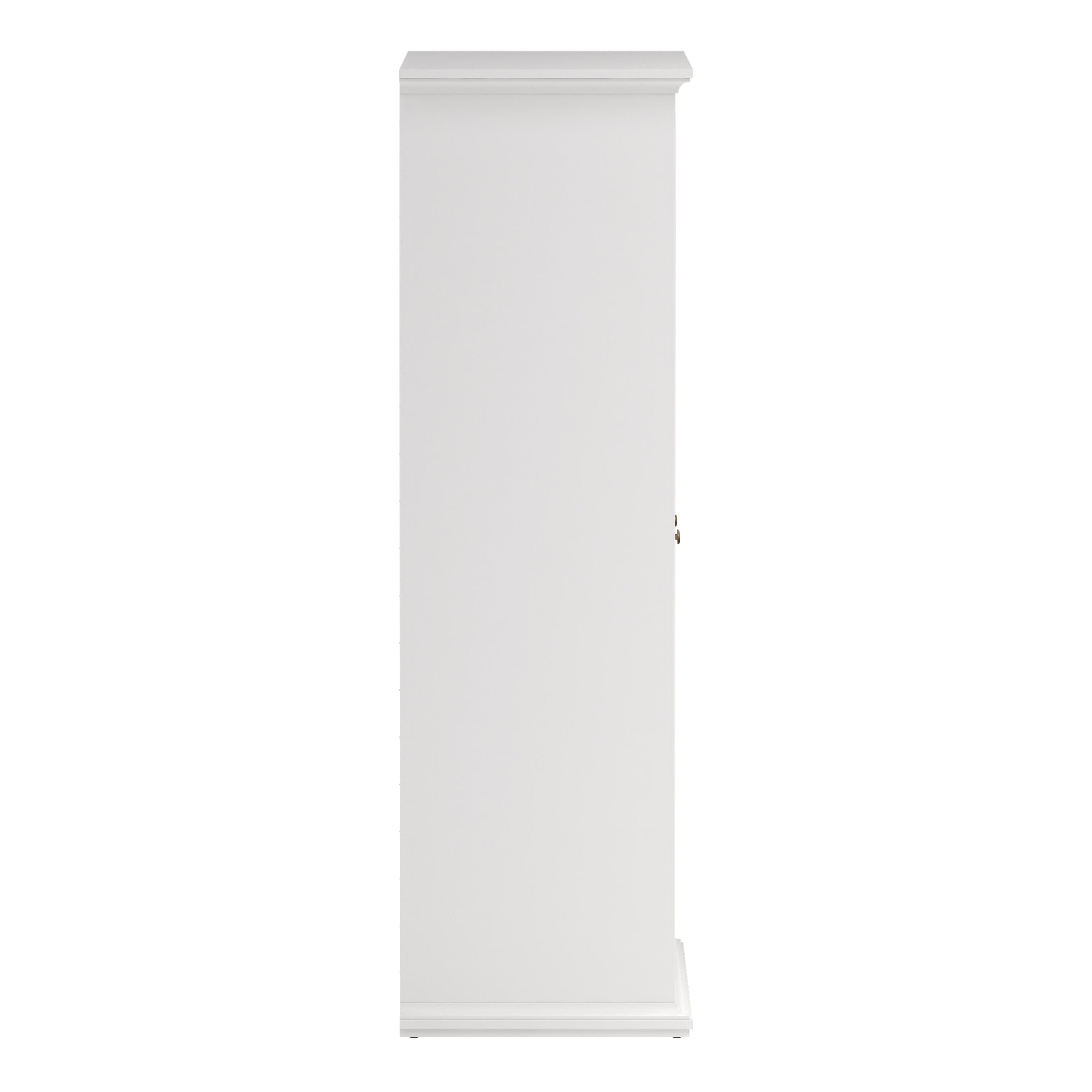 Paris Wardrobe with 3 Doors in White – FTG, view 4