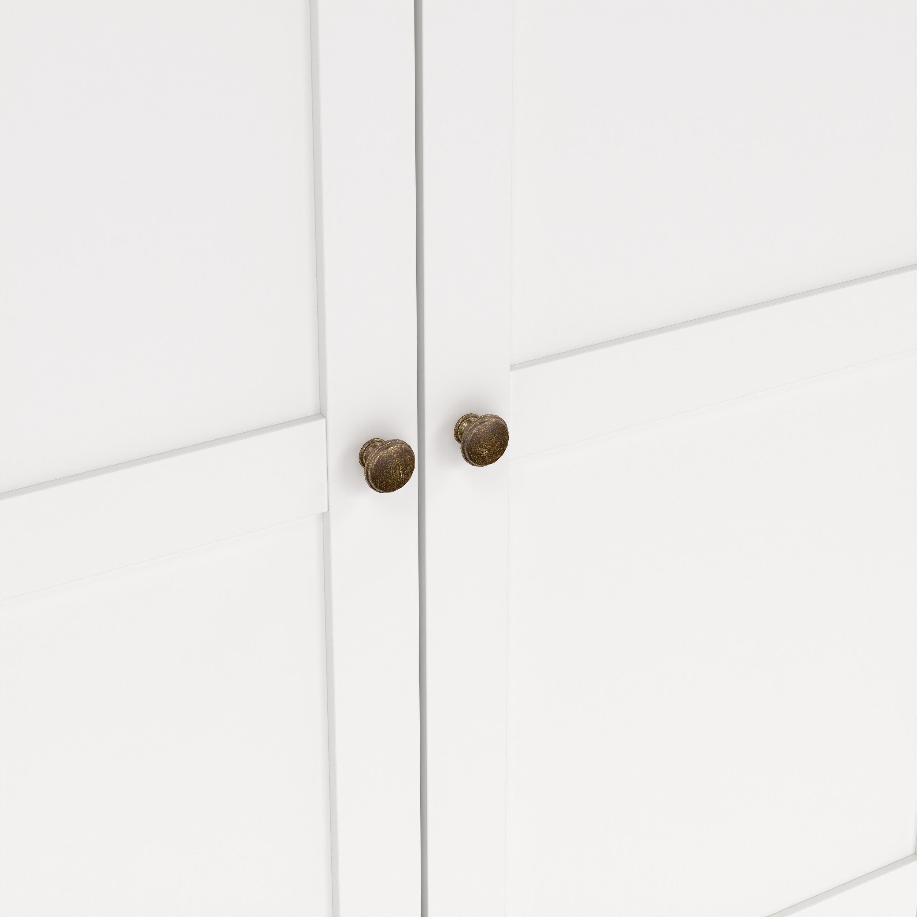 Paris TV-unit 2 frame Doors in Matt Grey – FTG, view 8