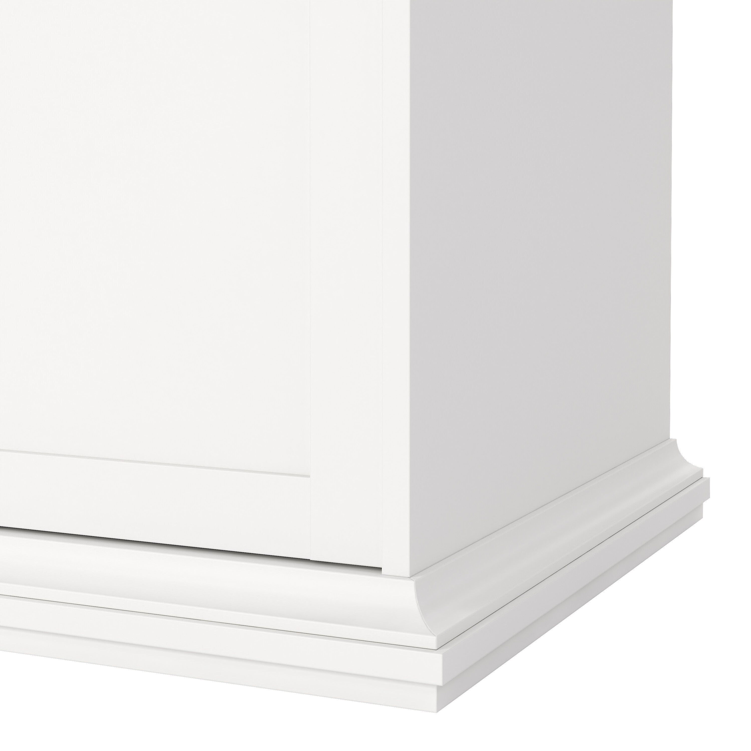 Paris TV-unit 2 frame Doors in Matt Grey – FTG, view 9