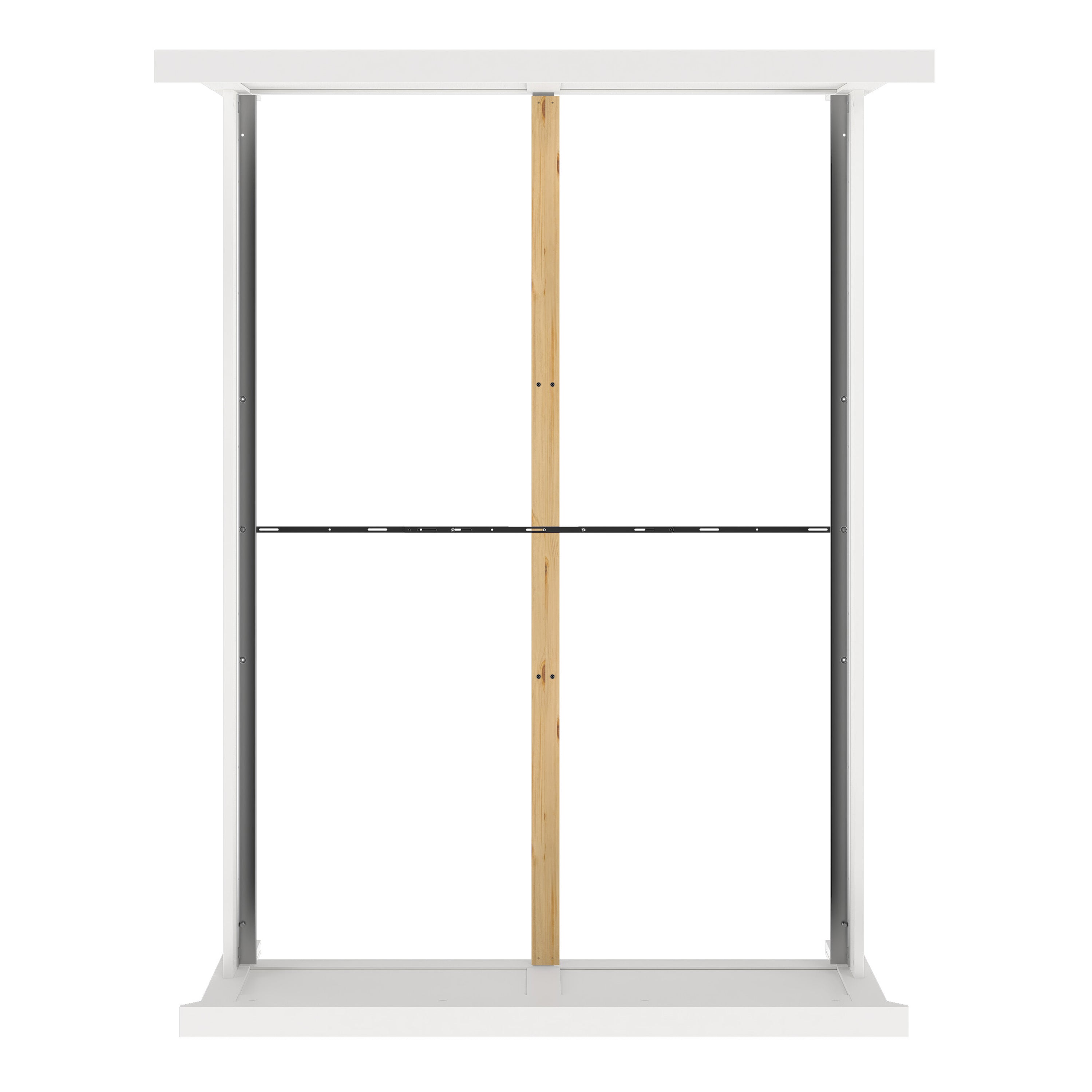Paris Double Bed (140 x 200) in White – FTG, view 15