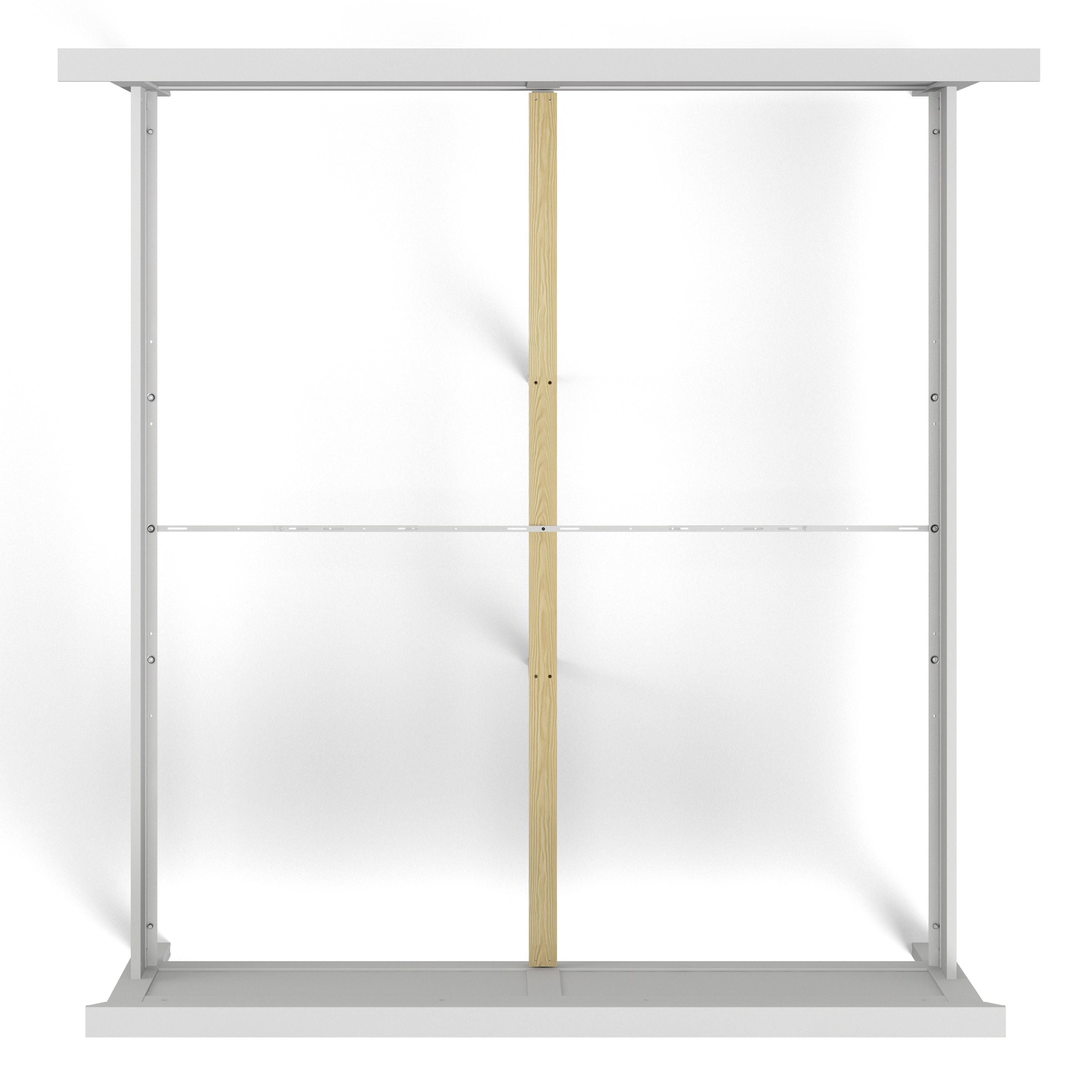 Paris Super King Bed (180 x 200) in White – FTG, view 16