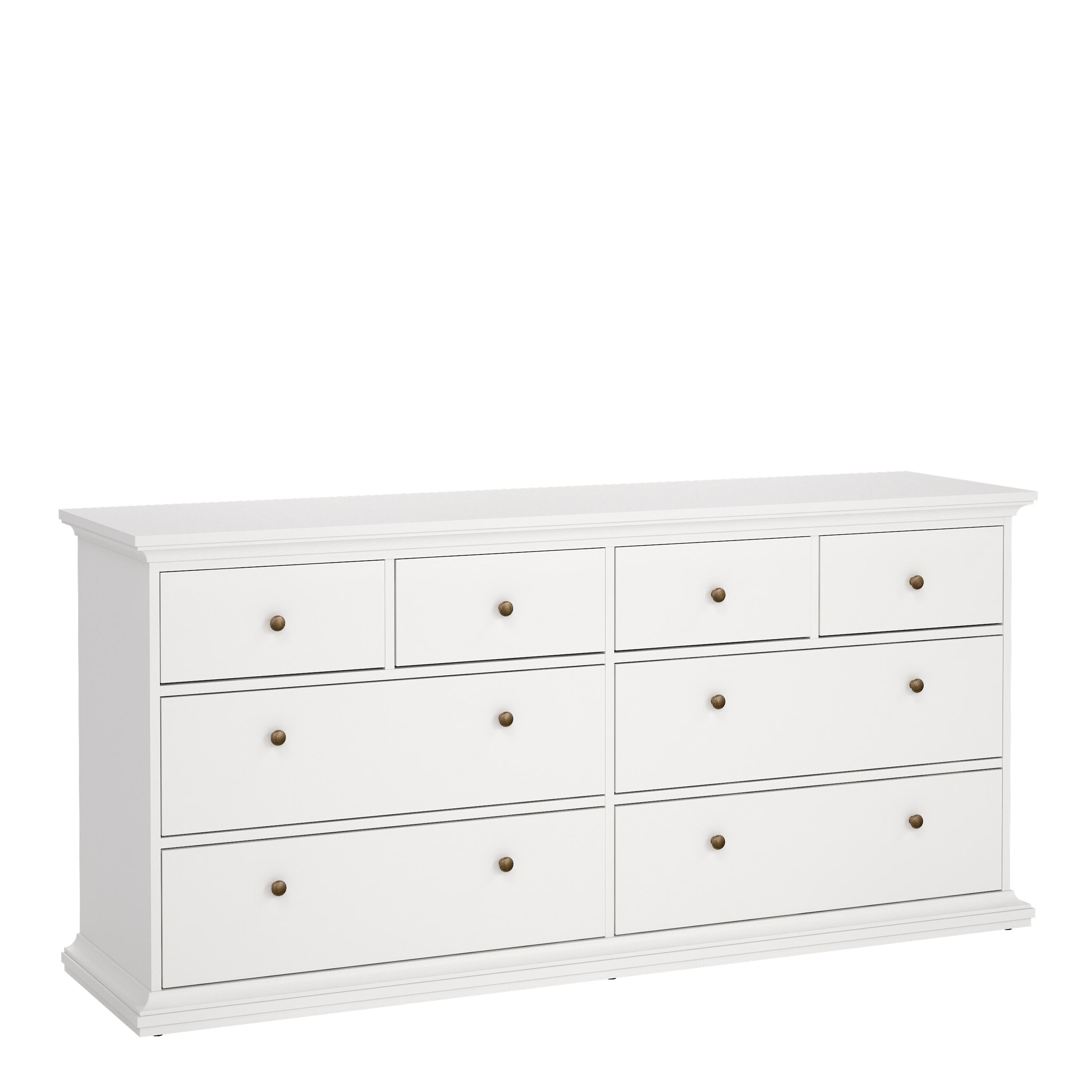 Paris Chest of 8 Drawers in White – FTG