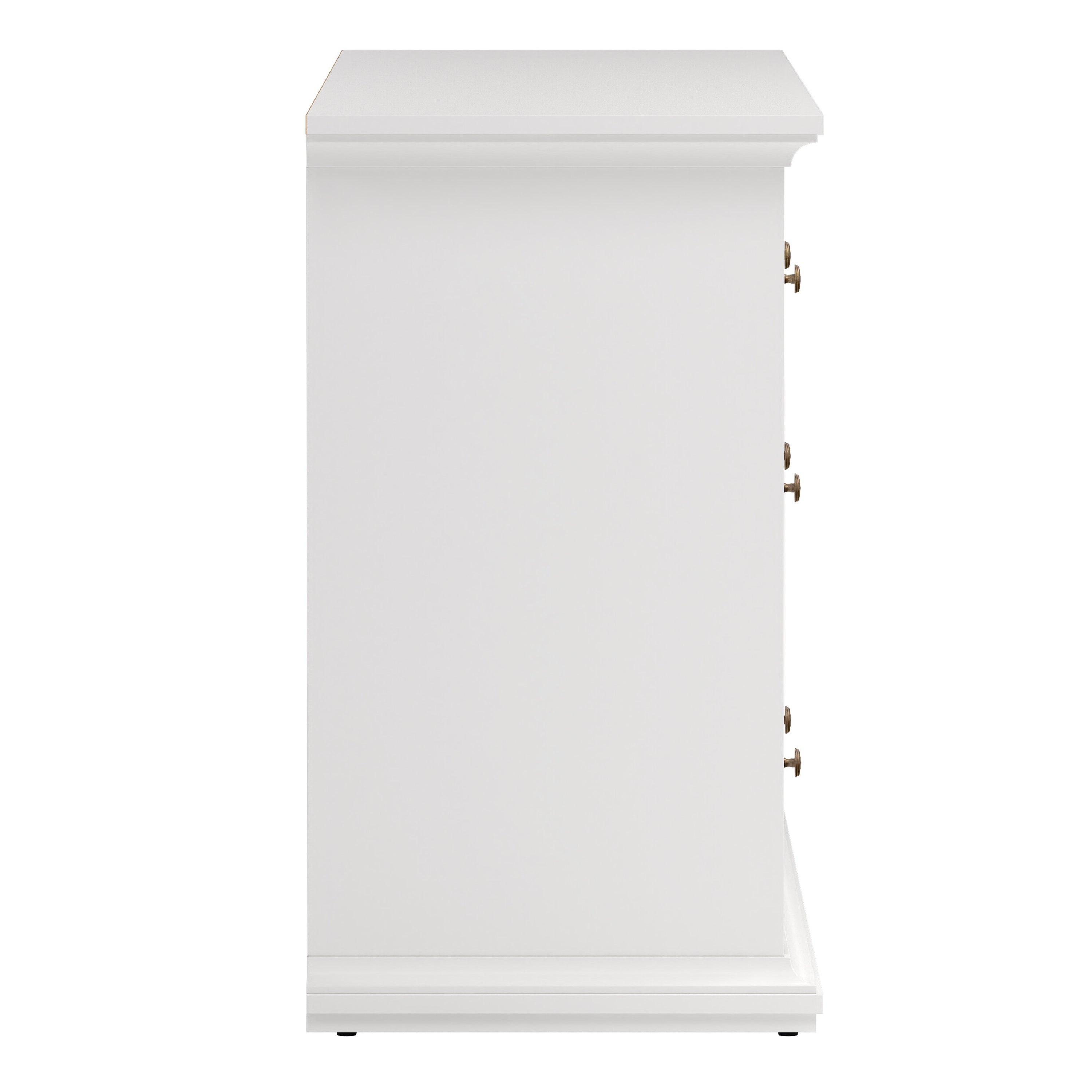 Paris Chest of 8 Drawers in White – FTG, view 4