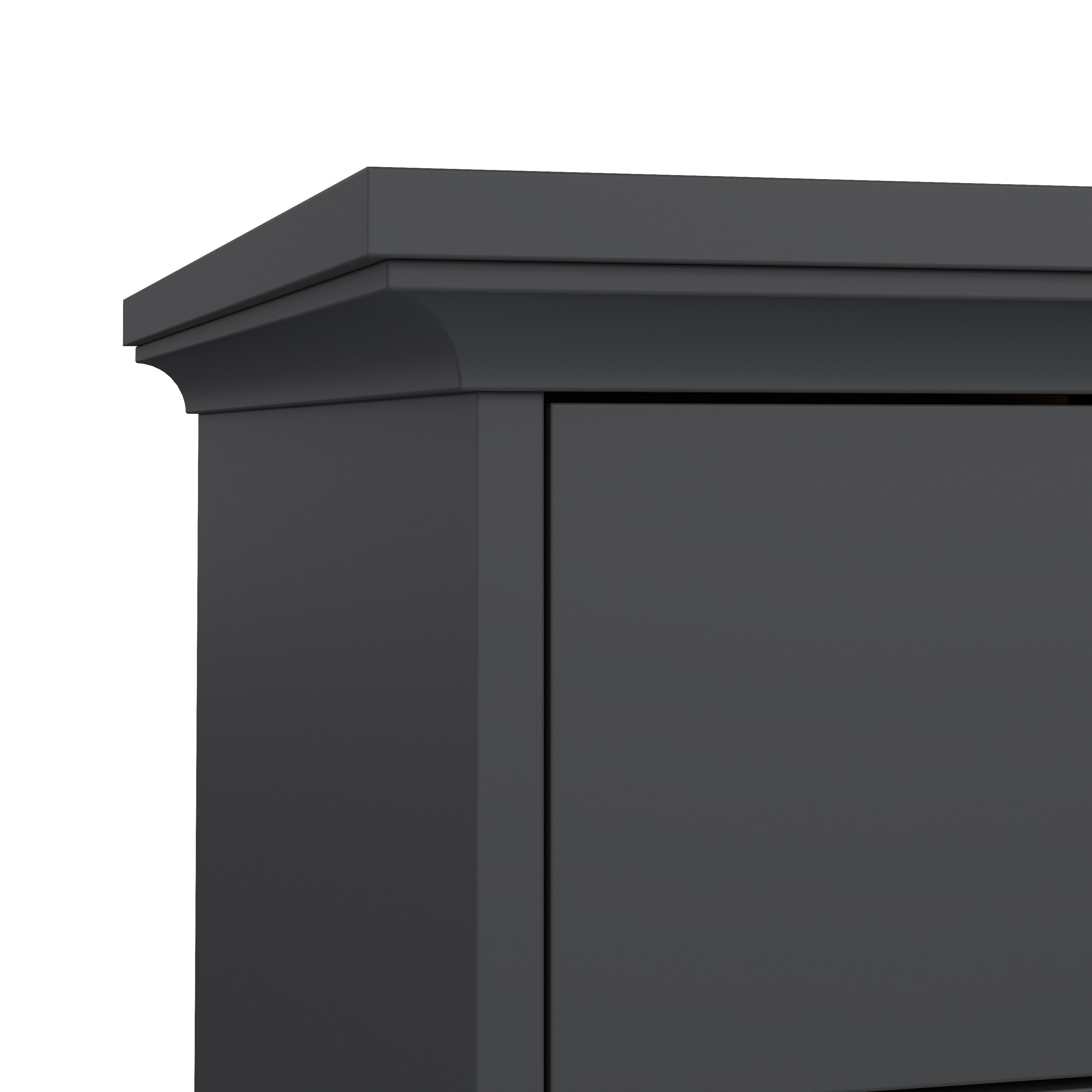 Paris Desk in Matt Grey – FTG, view 8