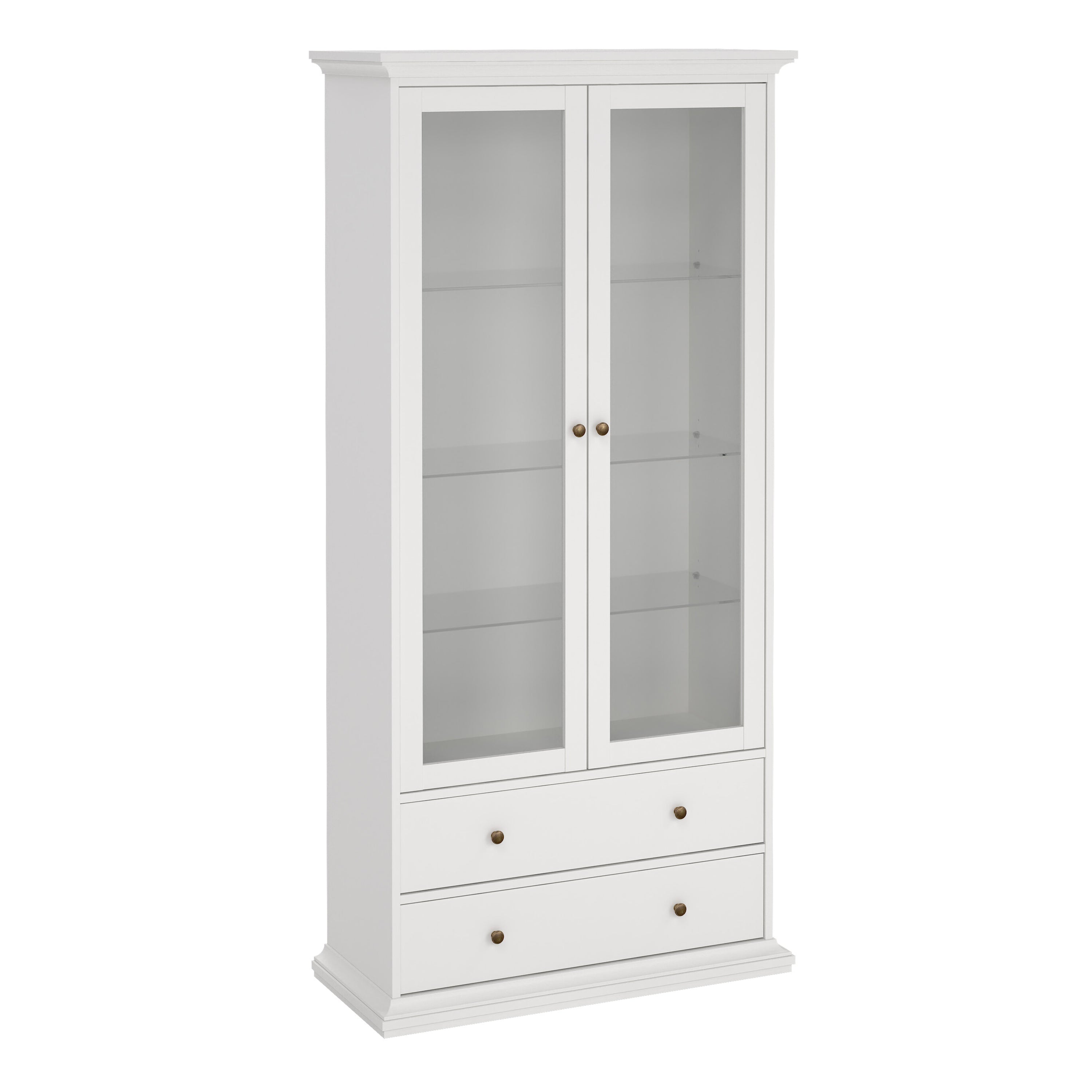 Paris China cabinet in White – FTG