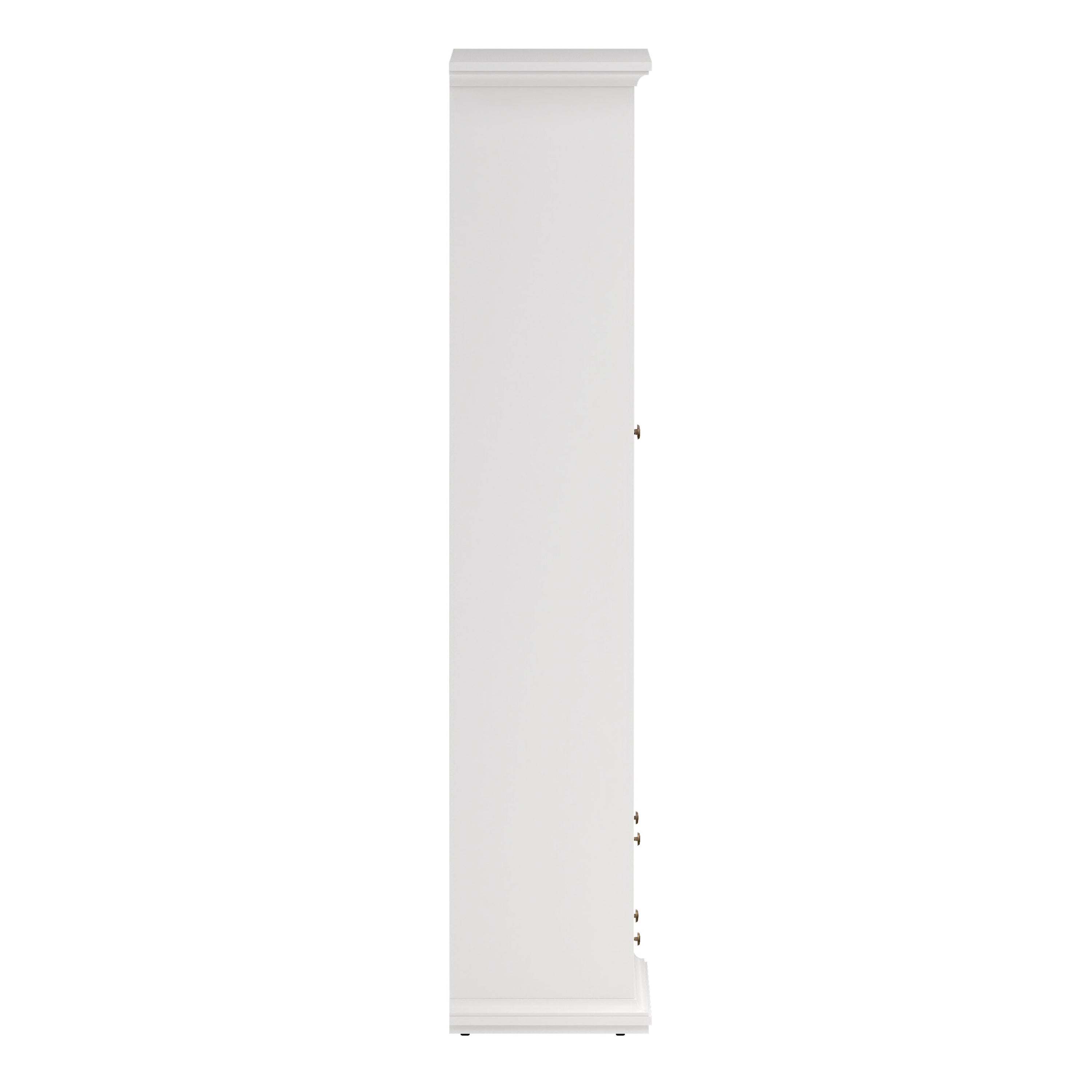 Paris China cabinet in White – FTG, view 4