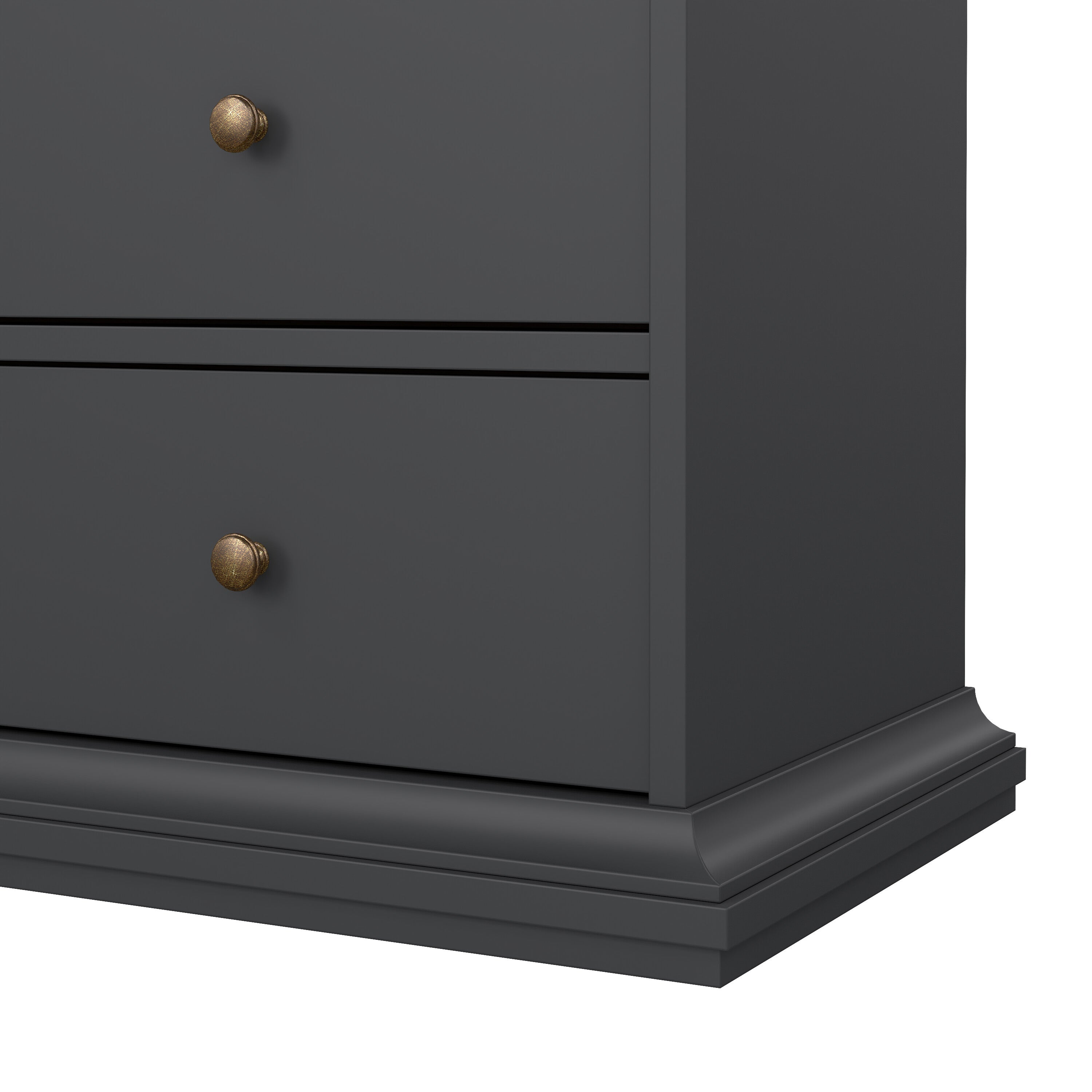Paris Tall Bookcase in White – FTG, view 9