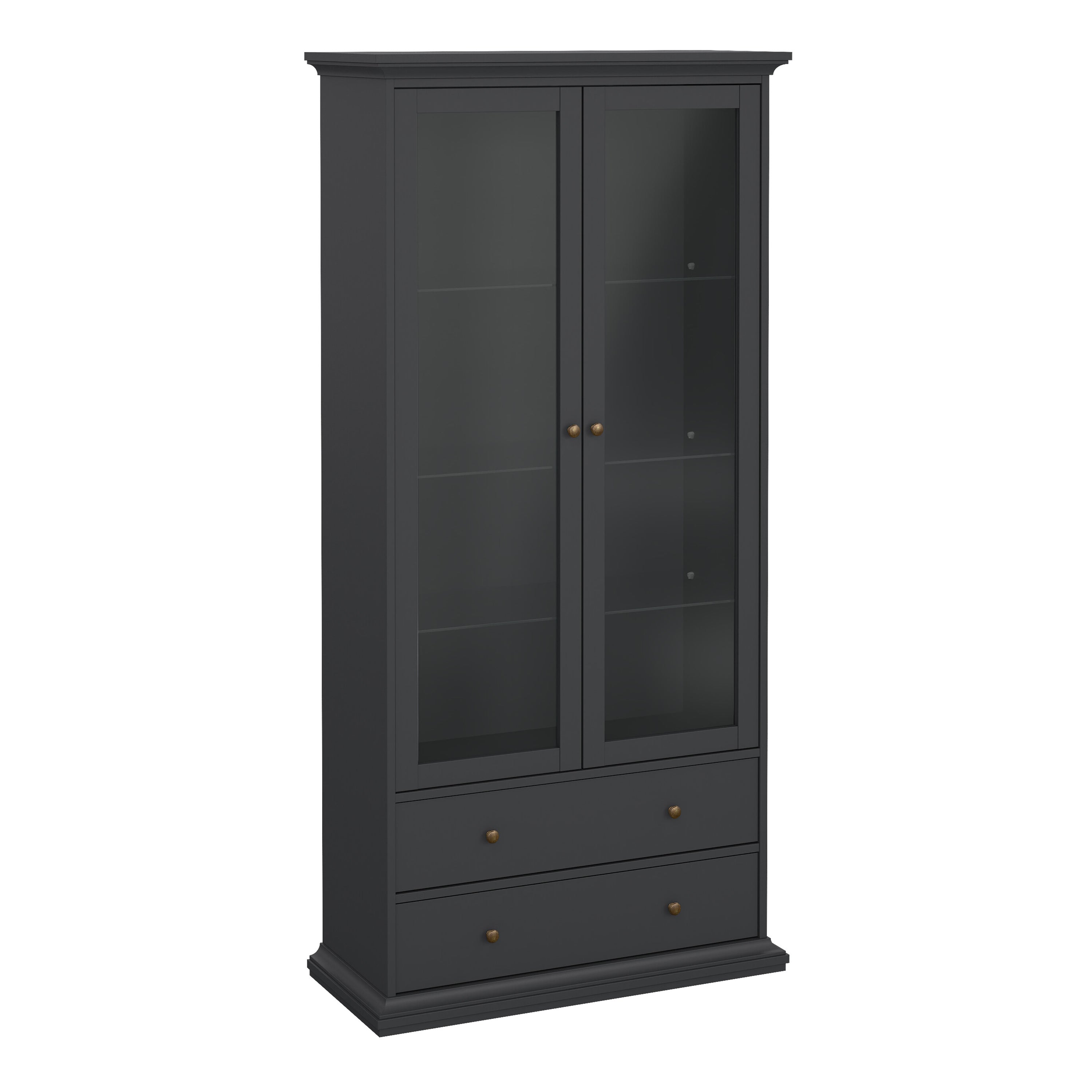 Paris China cabinet in Matt Grey – FTG