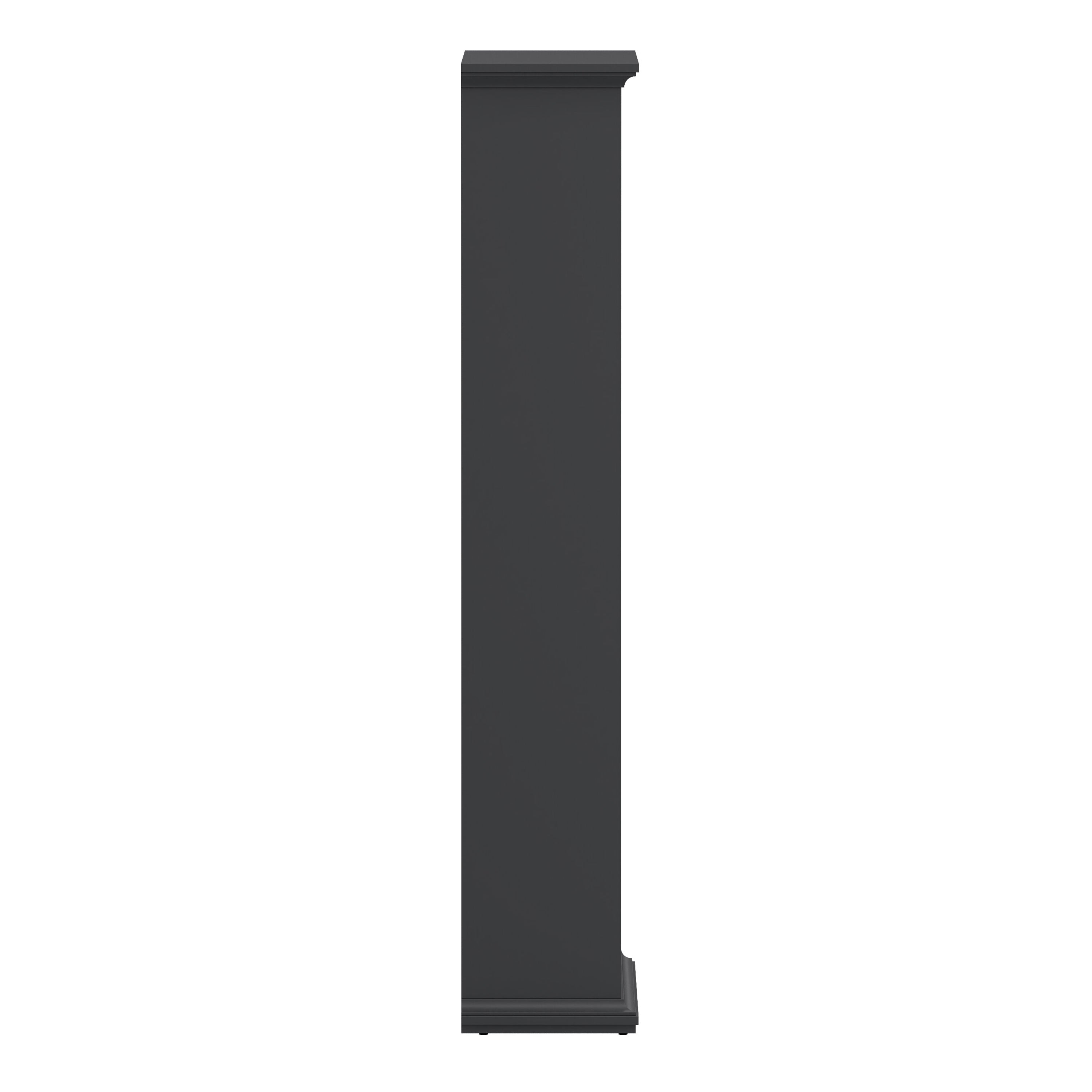 Paris Tall Bookcase in Matt Grey – FTG, view 4