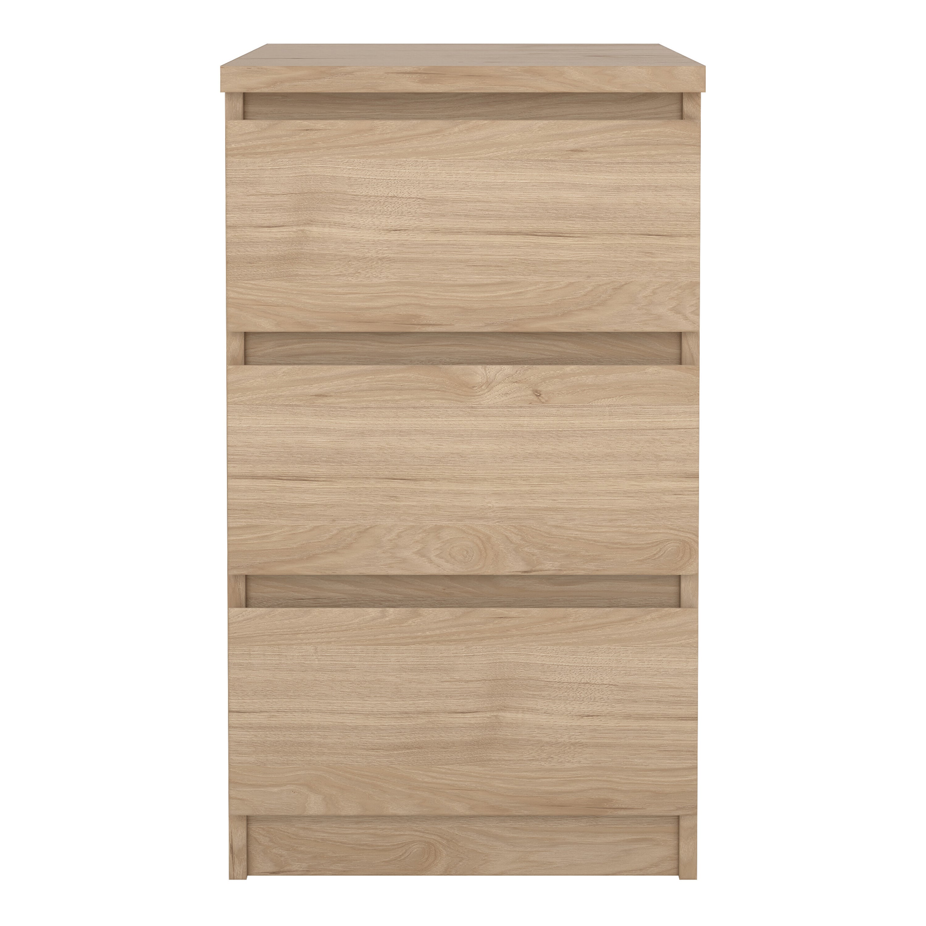 Naia Bedside 3 Drawers in Jackson Hickory Oak – FTG, view 2