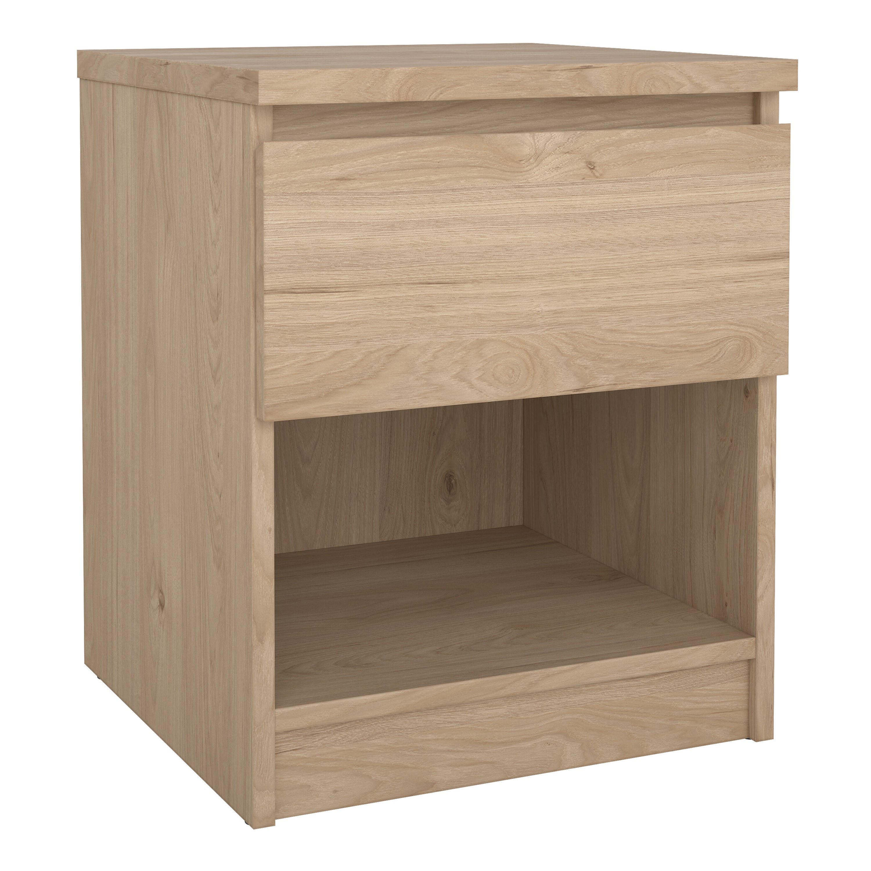 Naia Bedside 1 Drawer 1 Shelf in Jackson Hickory Oak – FTG