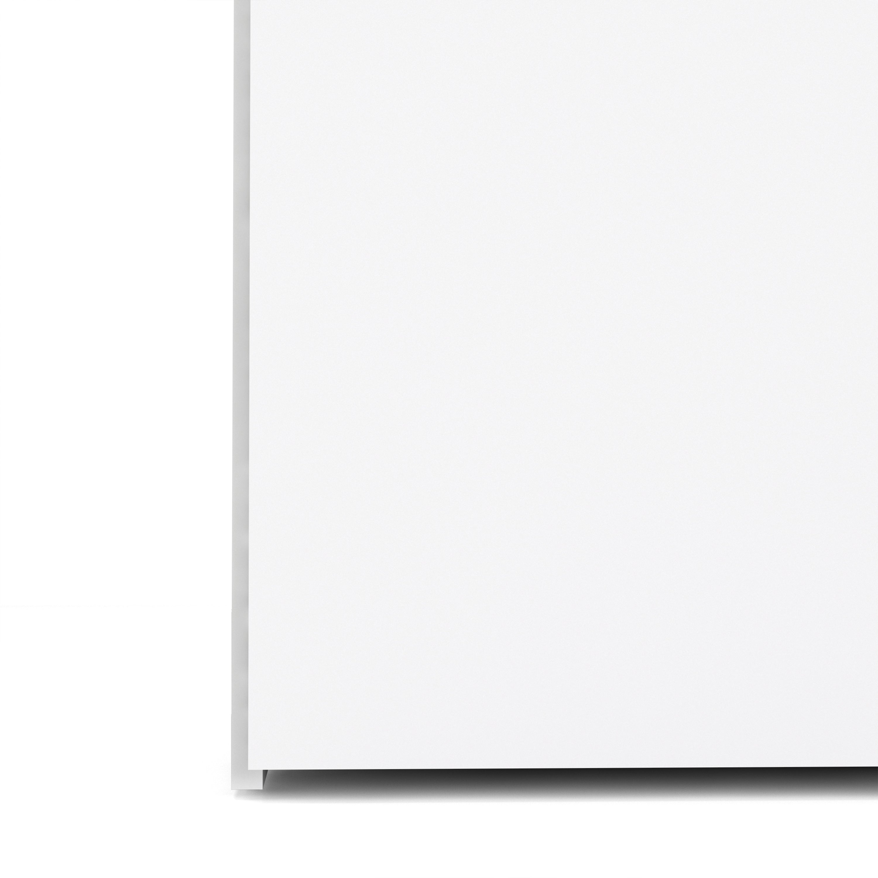 Space Wardrobe 3 Doors 3 Drawers in White 2000 – FTG, view 8