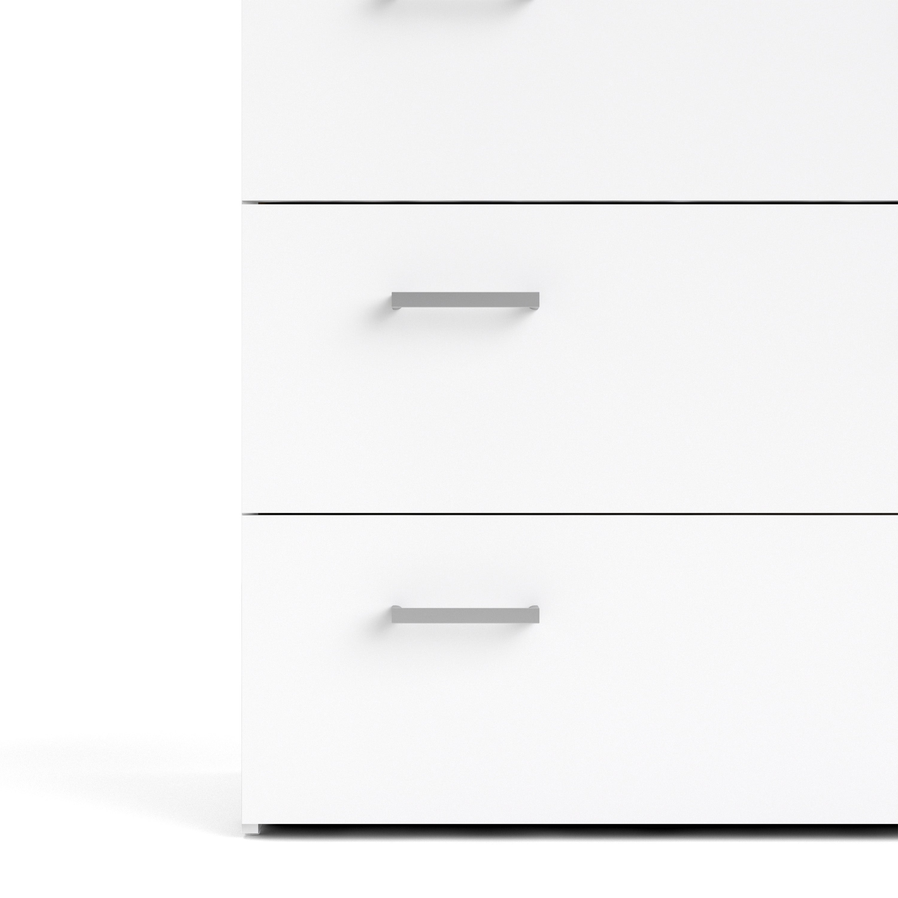 Space Chest of 3 Drawers in White – FTG, view 11