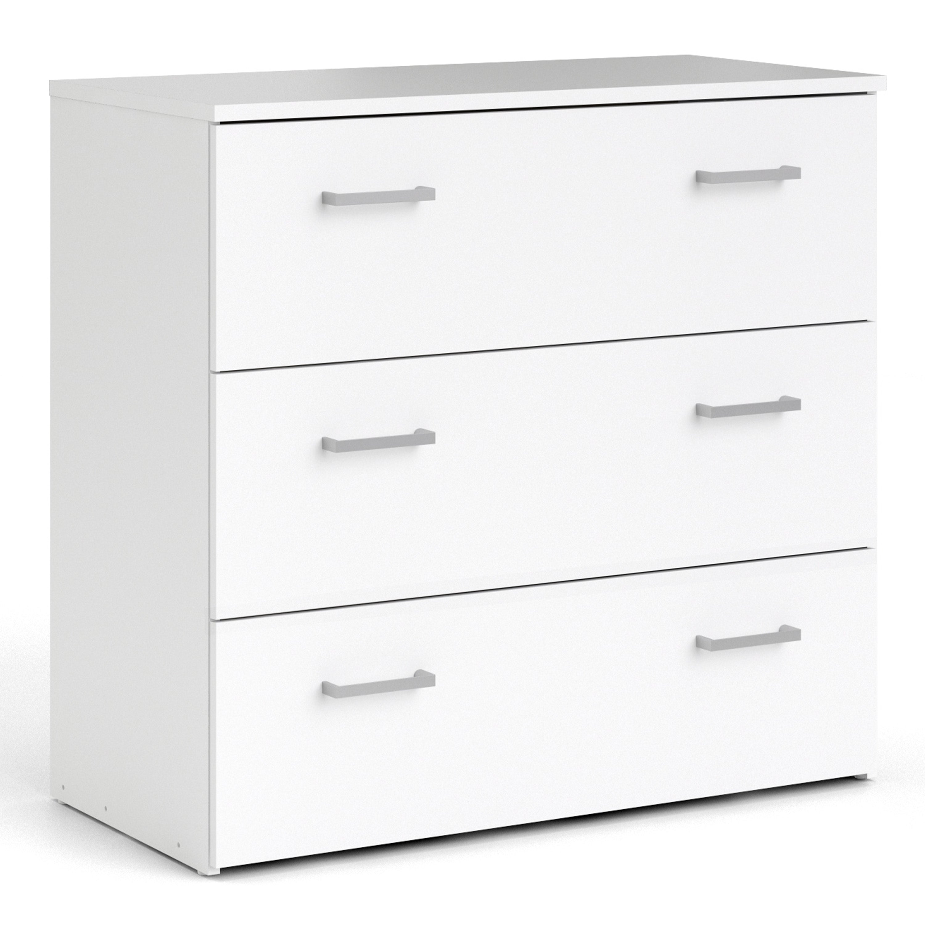 Space Chest of 3 Drawers in White – FTG