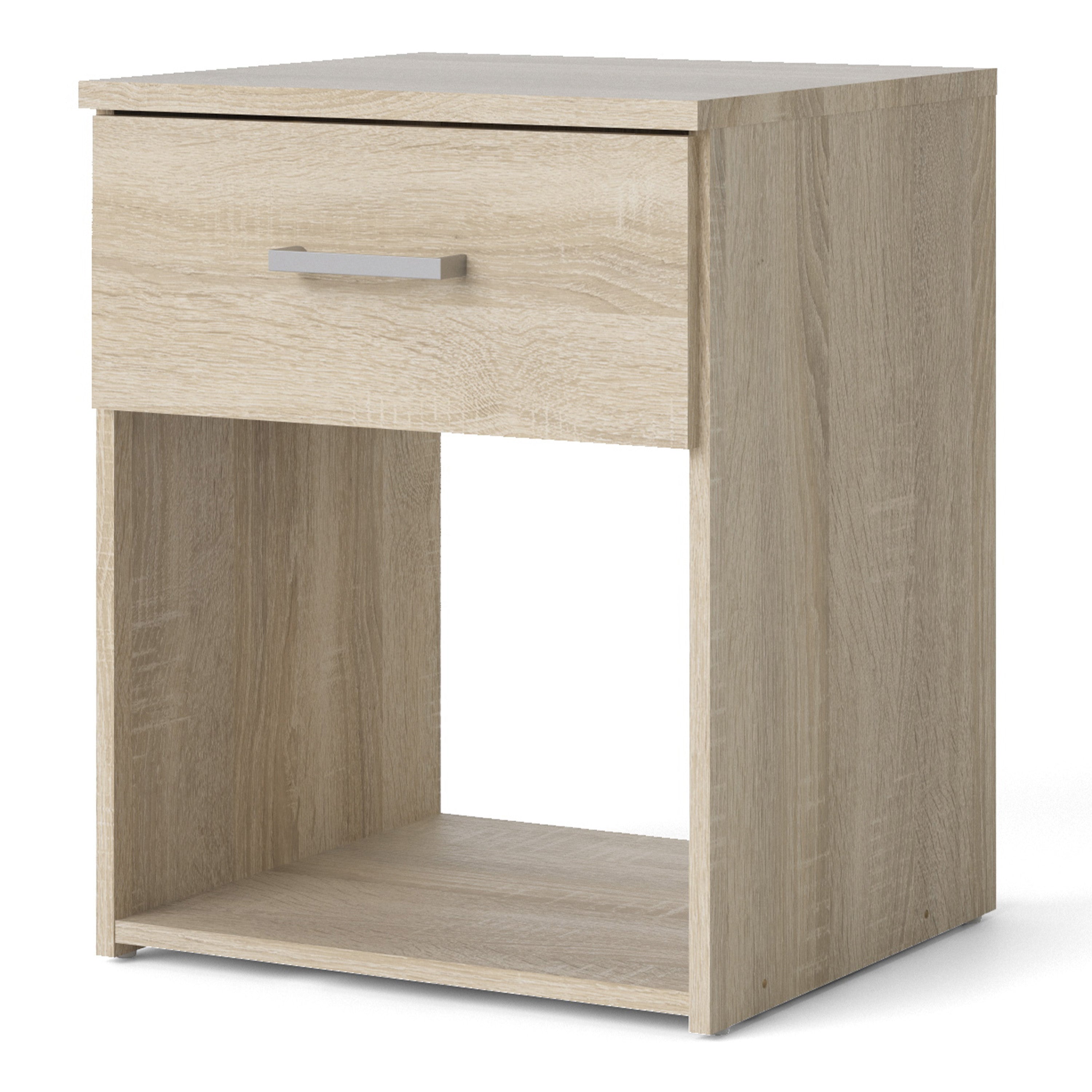 Space Bedside 1 Drawer in Oak – FTG, view 3
