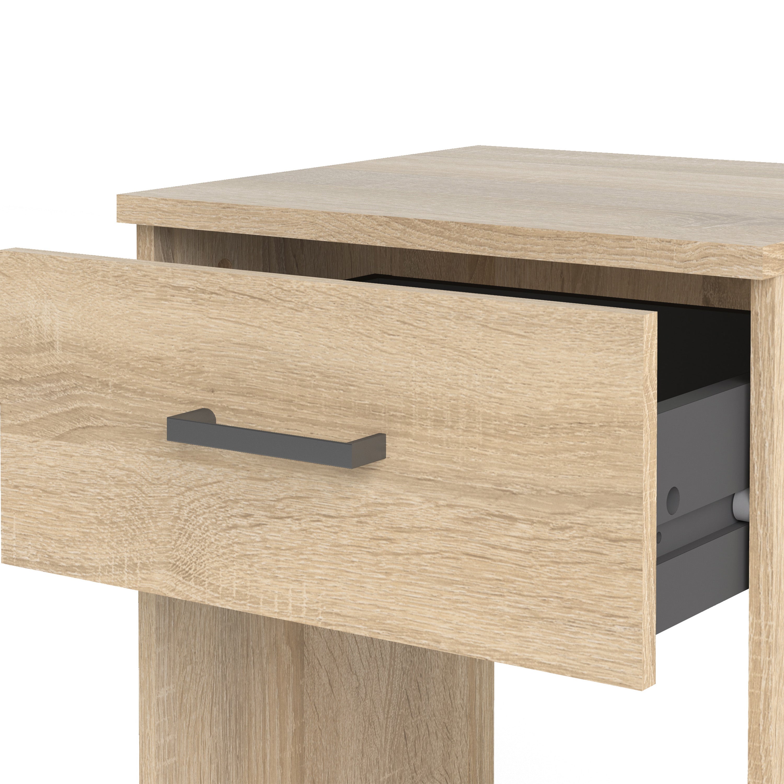 Space Bedside 1 Drawer in Oak – FTG, view 7