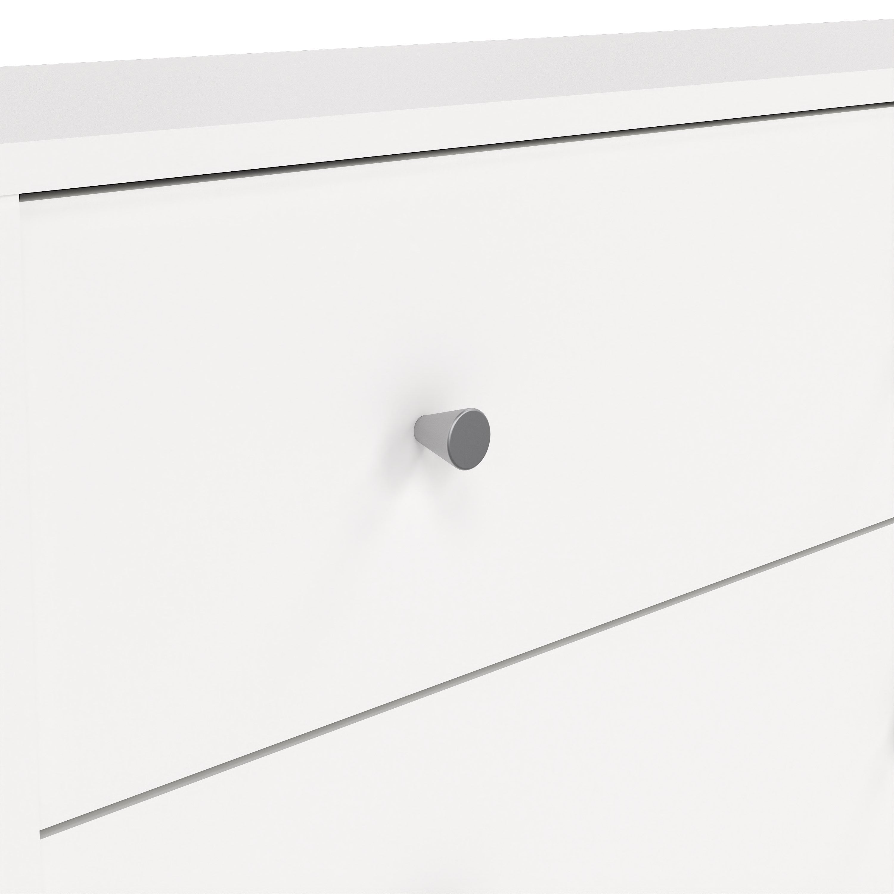 May Chest of 6 Drawers (3+3) in White – FTG, view 9