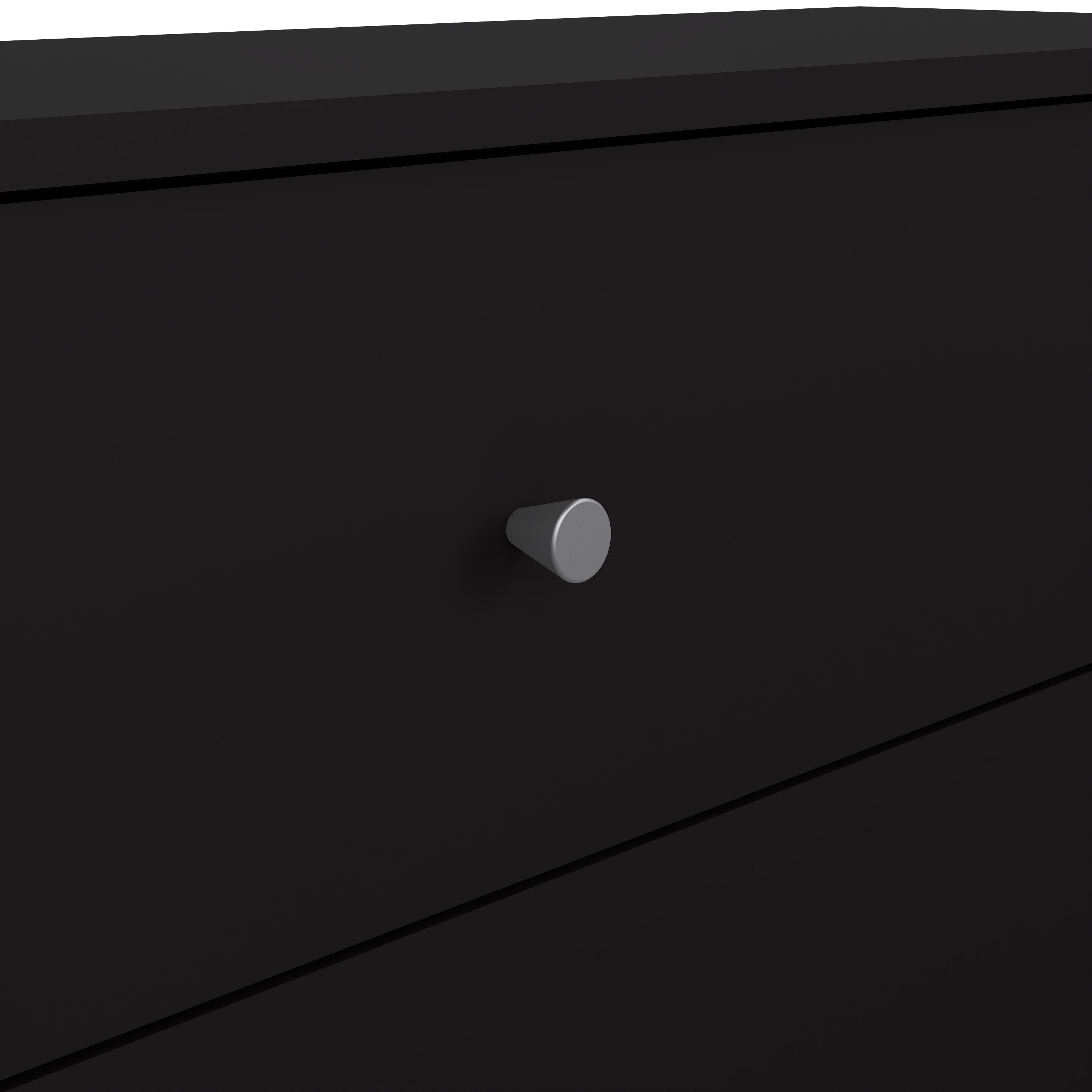 May Chest of 3 Drawers in Black – FTG, view 9