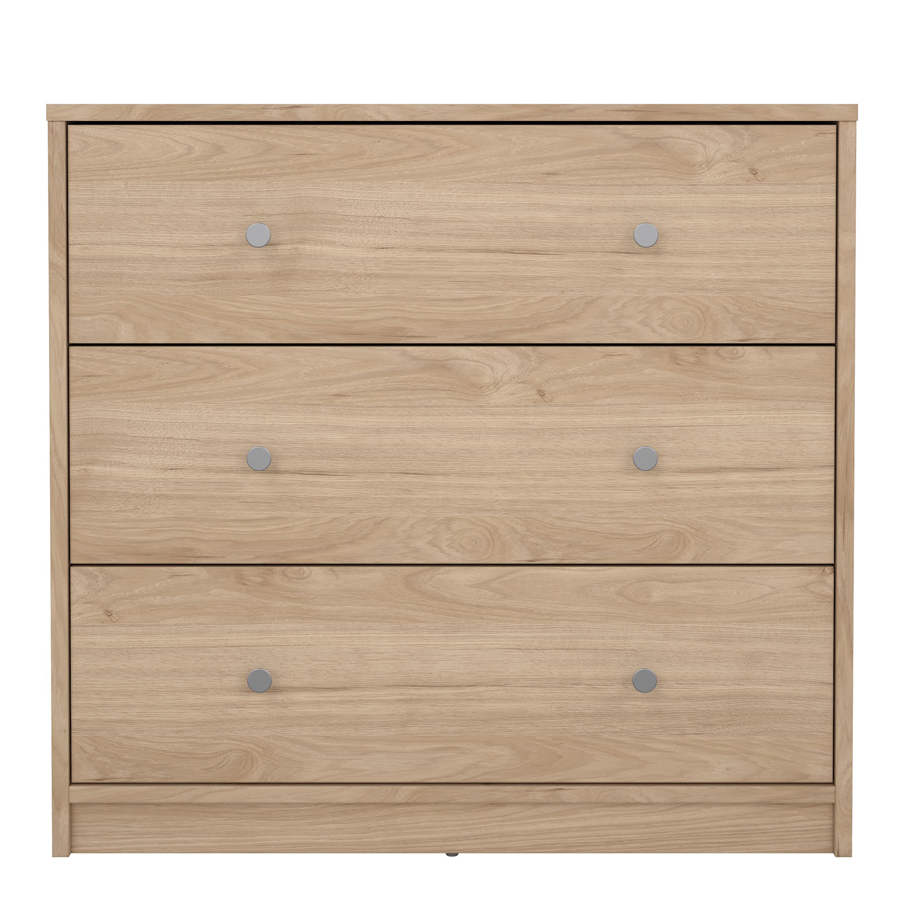 May Chest of 3 Drawers in Jackson Hickory Oak – FTG, view 2