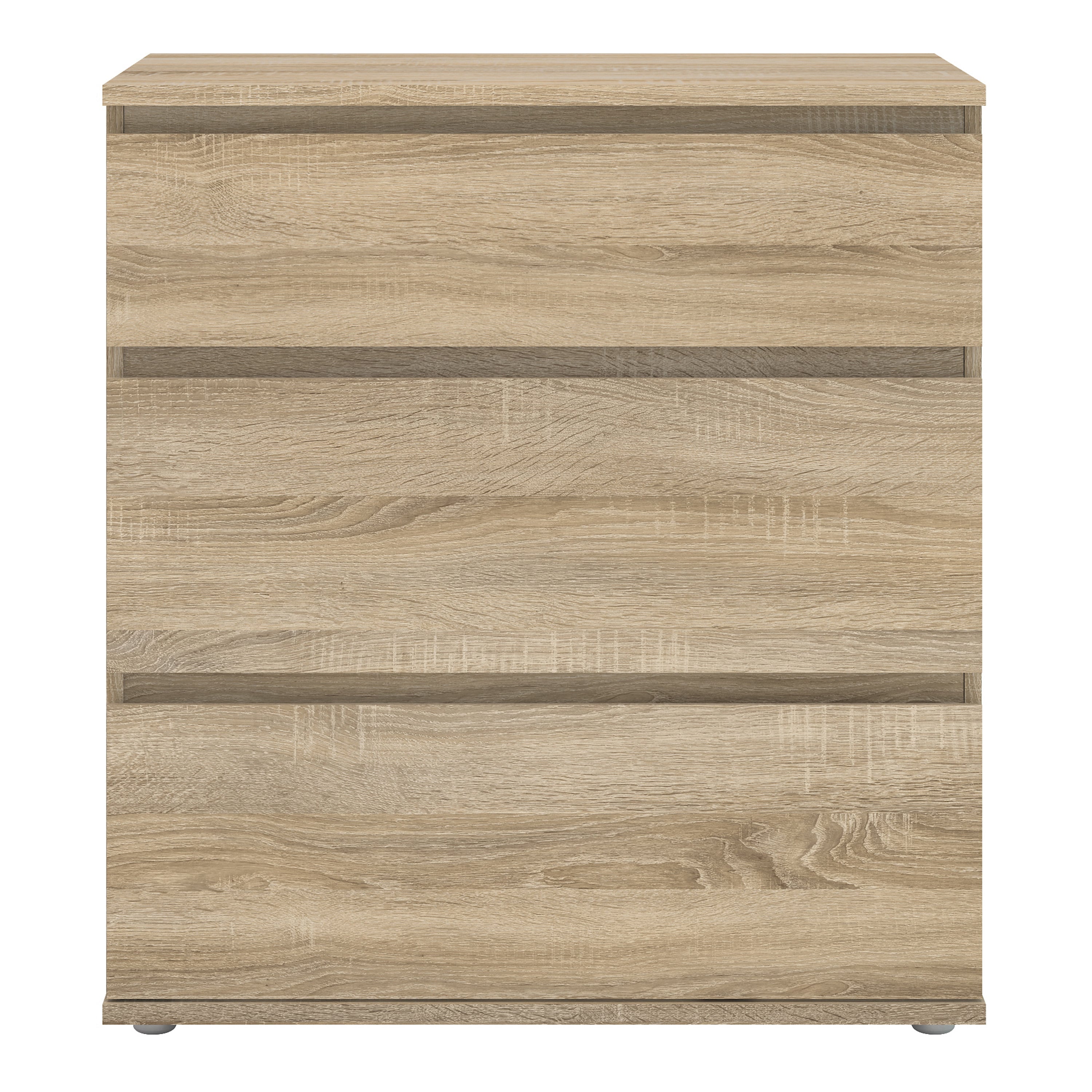 Nova Chest of 3 Drawers in Oak – FTG, view 2