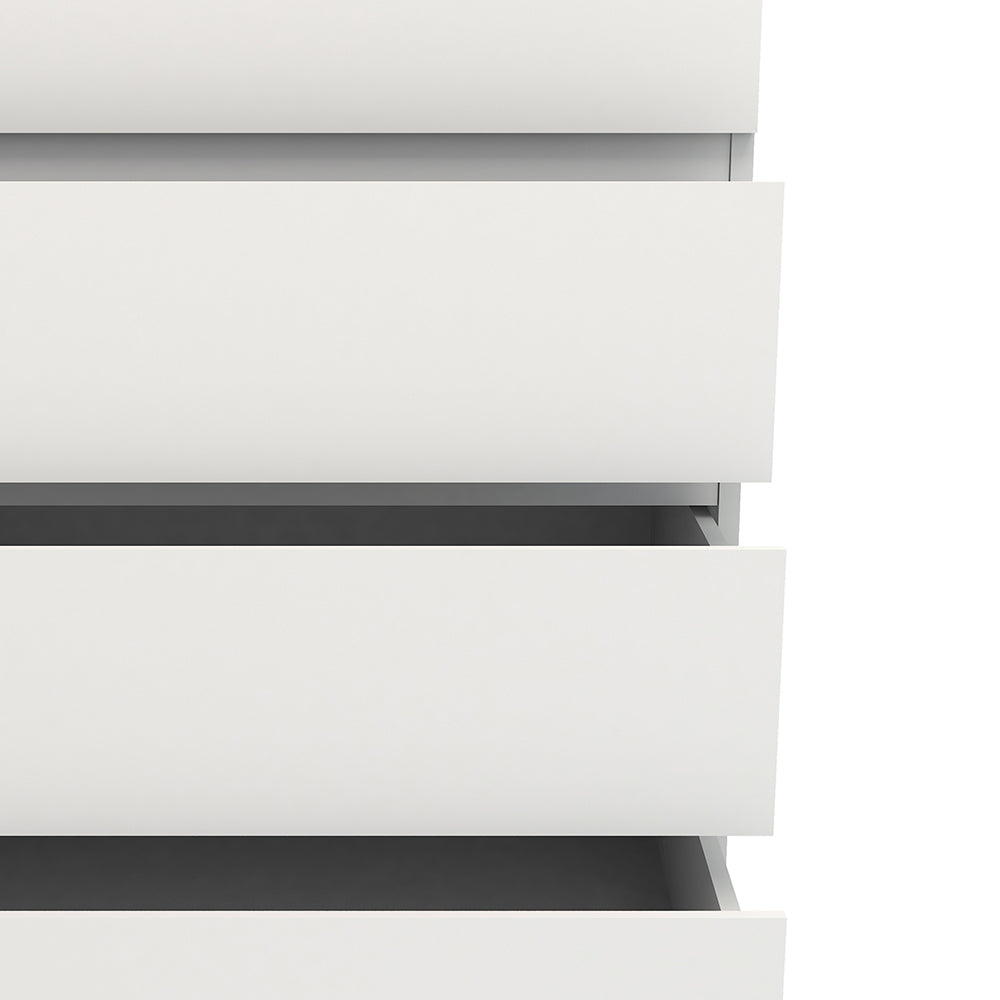 Nova Chest of 5 Drawers in White – FTG, view 6